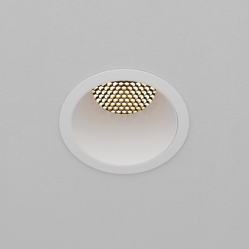 Maytoni Dip LED 50° süllyesztett kör alakú lámpa, fehér