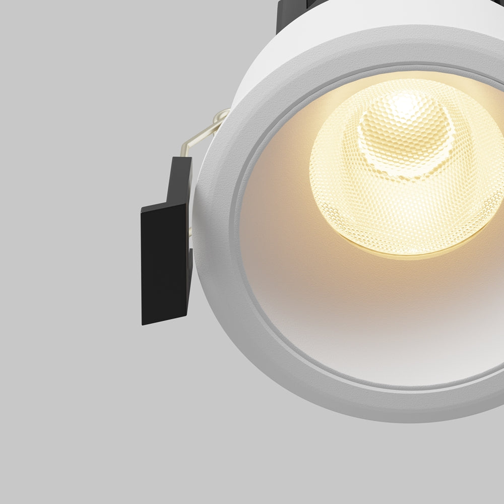 Maytoni Dip LED 50° süllyesztett kör alakú lámpa, fehér