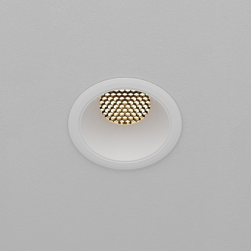 Maytoni Dip LED 50° süllyesztett kör alakú lámpa, fehér