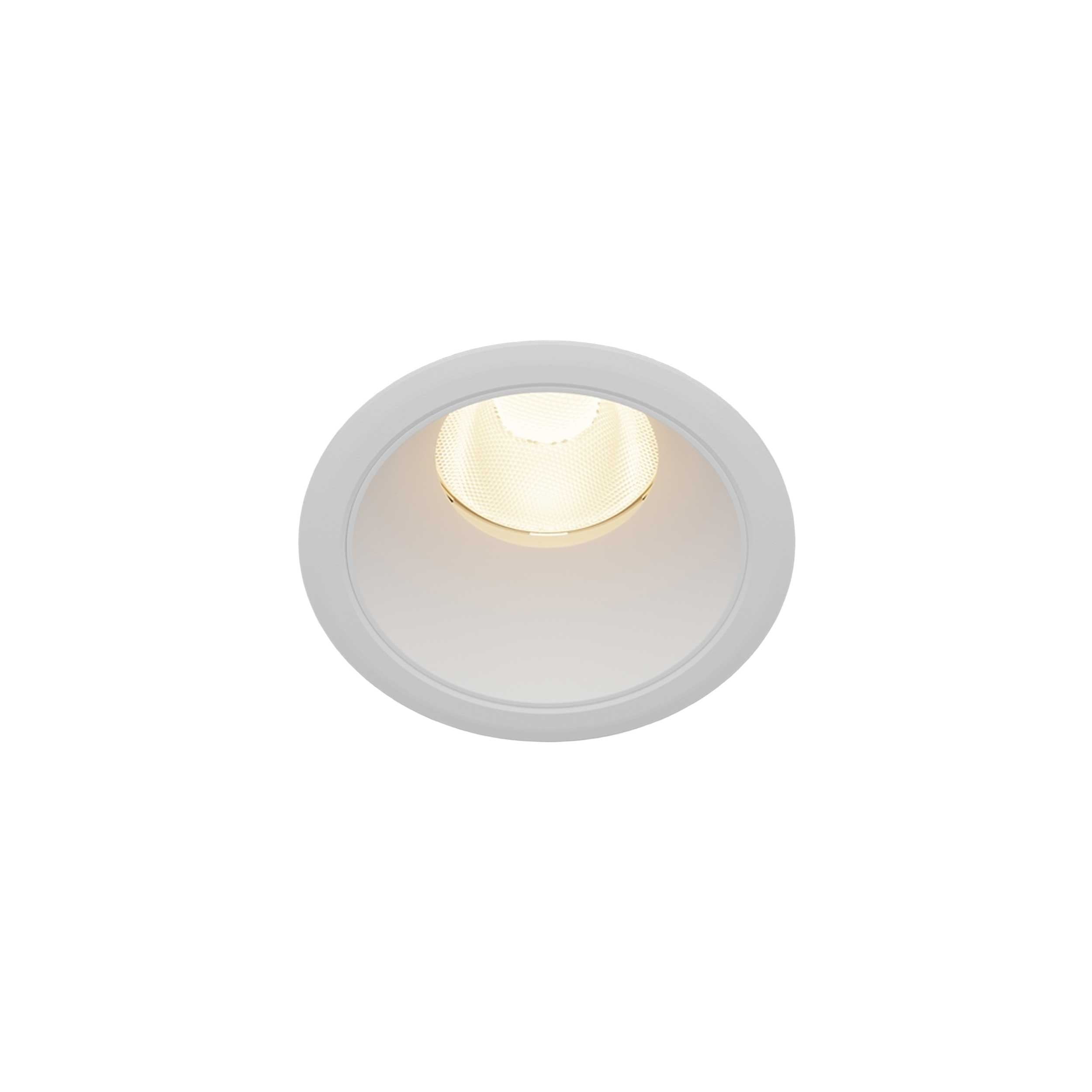 Maytoni Dip LED 50° süllyesztett kör alakú lámpa, fehér