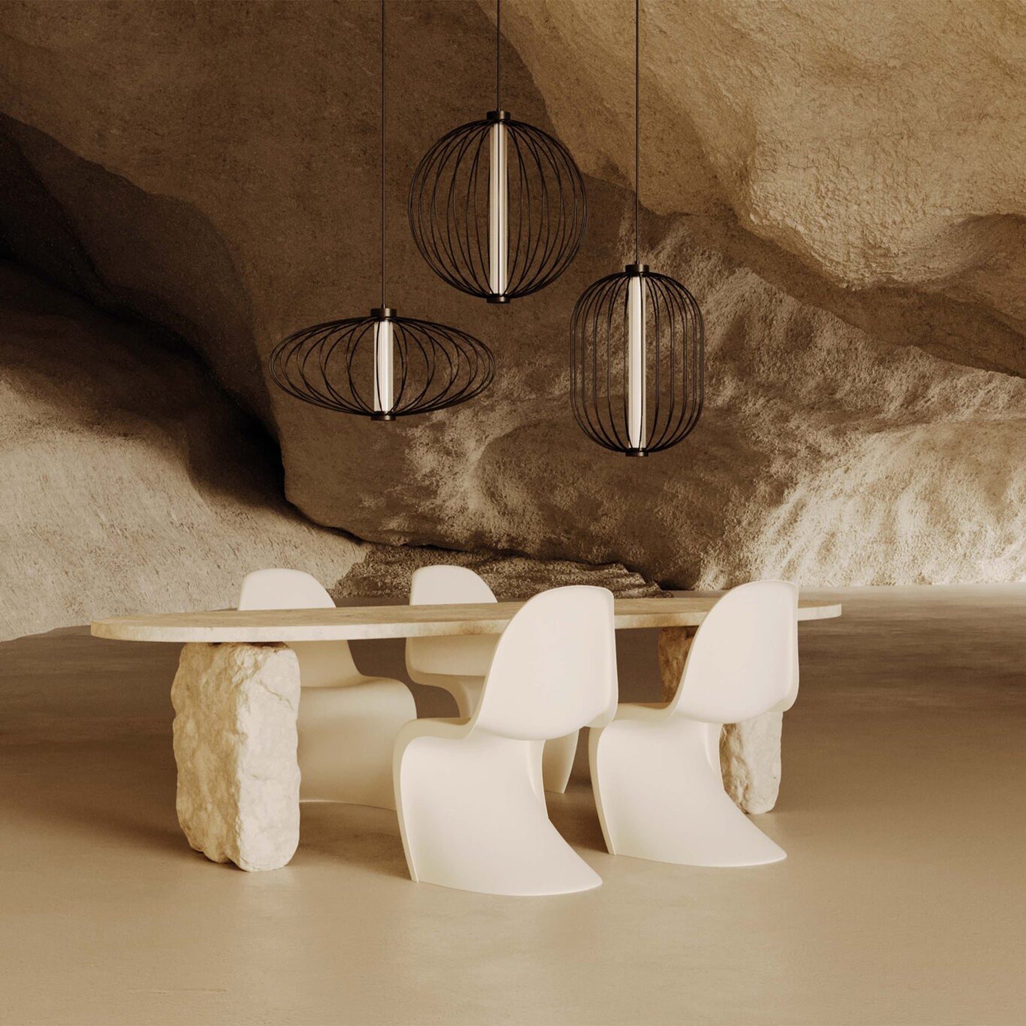 Aromas Pepo LED závěsné konfigurovatelné svítidlo