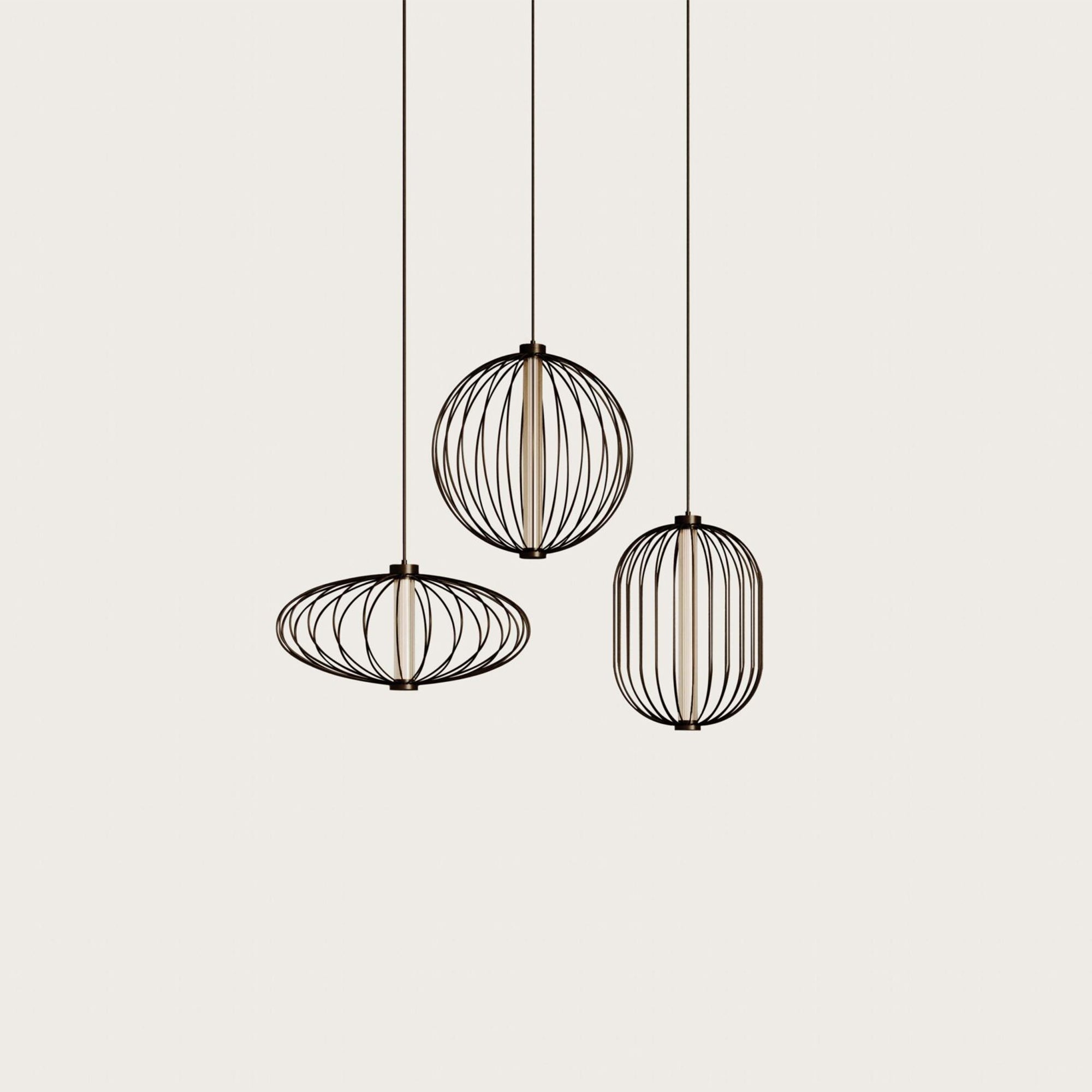 Aromas Pepo LED závěsné konfigurovatelné svítidlo