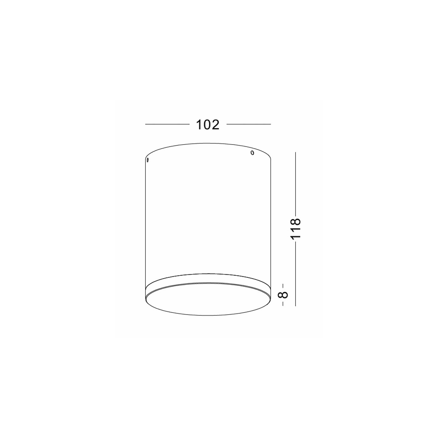 Emano LED přisazené svítidlo IP65