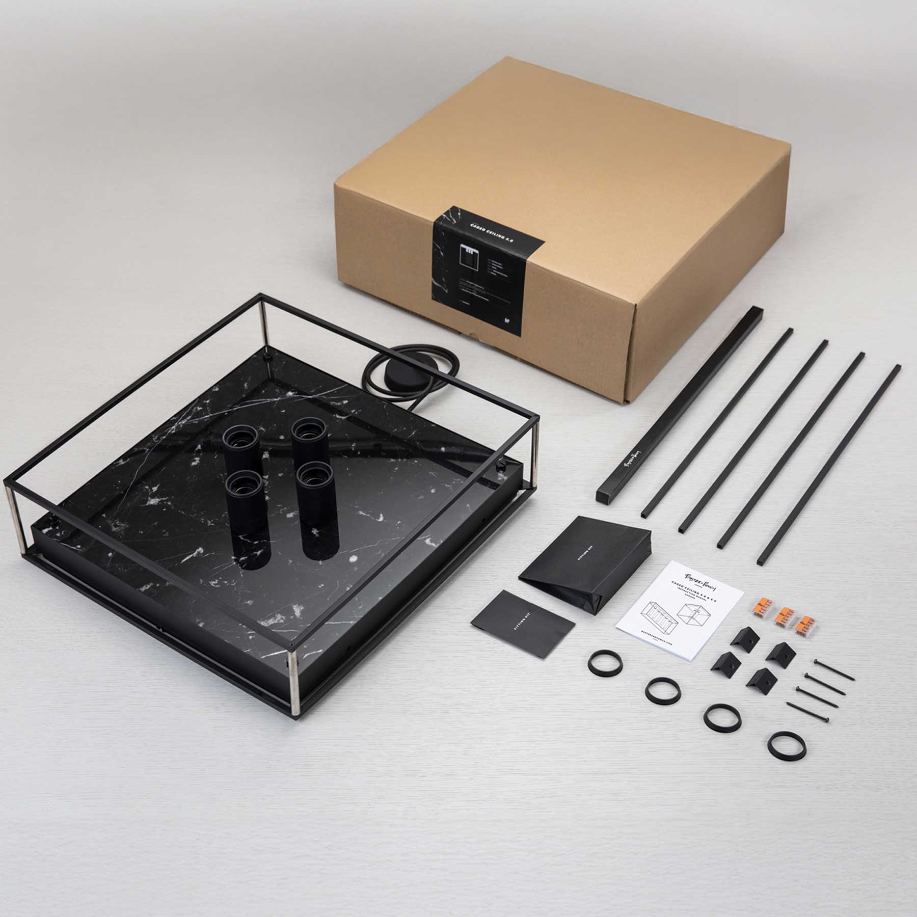 Buster & Punch Caged E27 industriální lustr