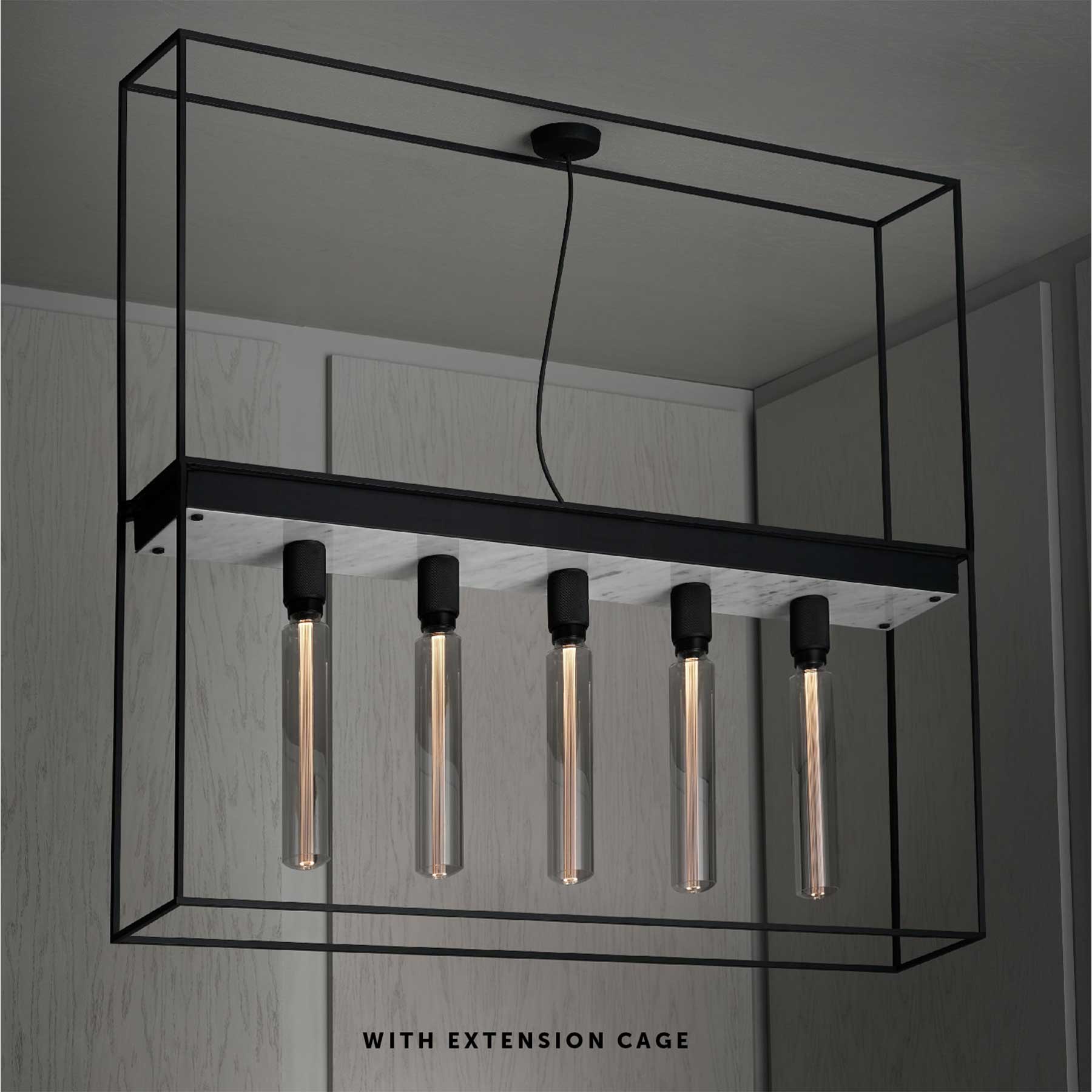 Buster & Punch Caged E27 industriální lustr