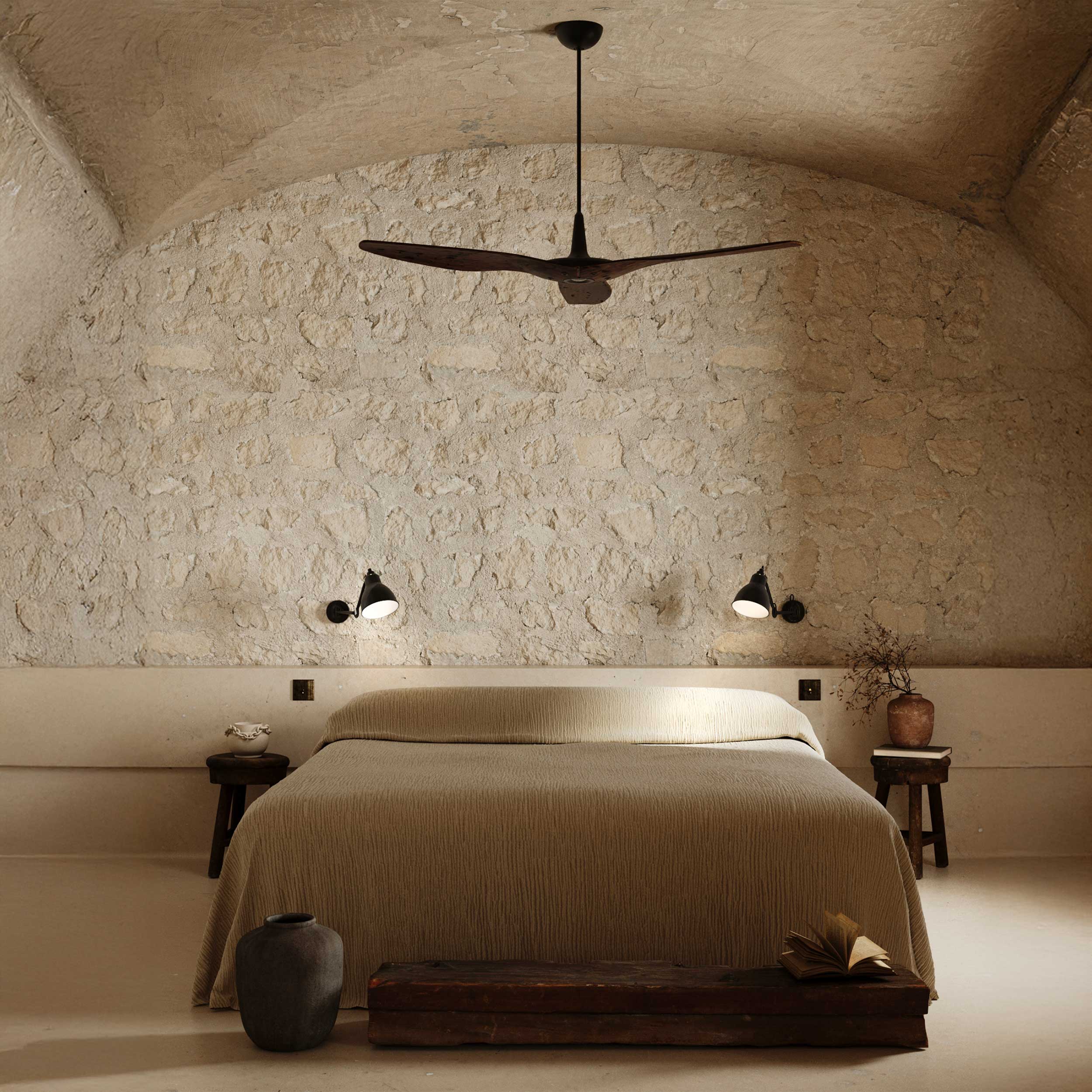 DCW éditions Lampe Gras N°204 E27 fali lámpa ágyhoz