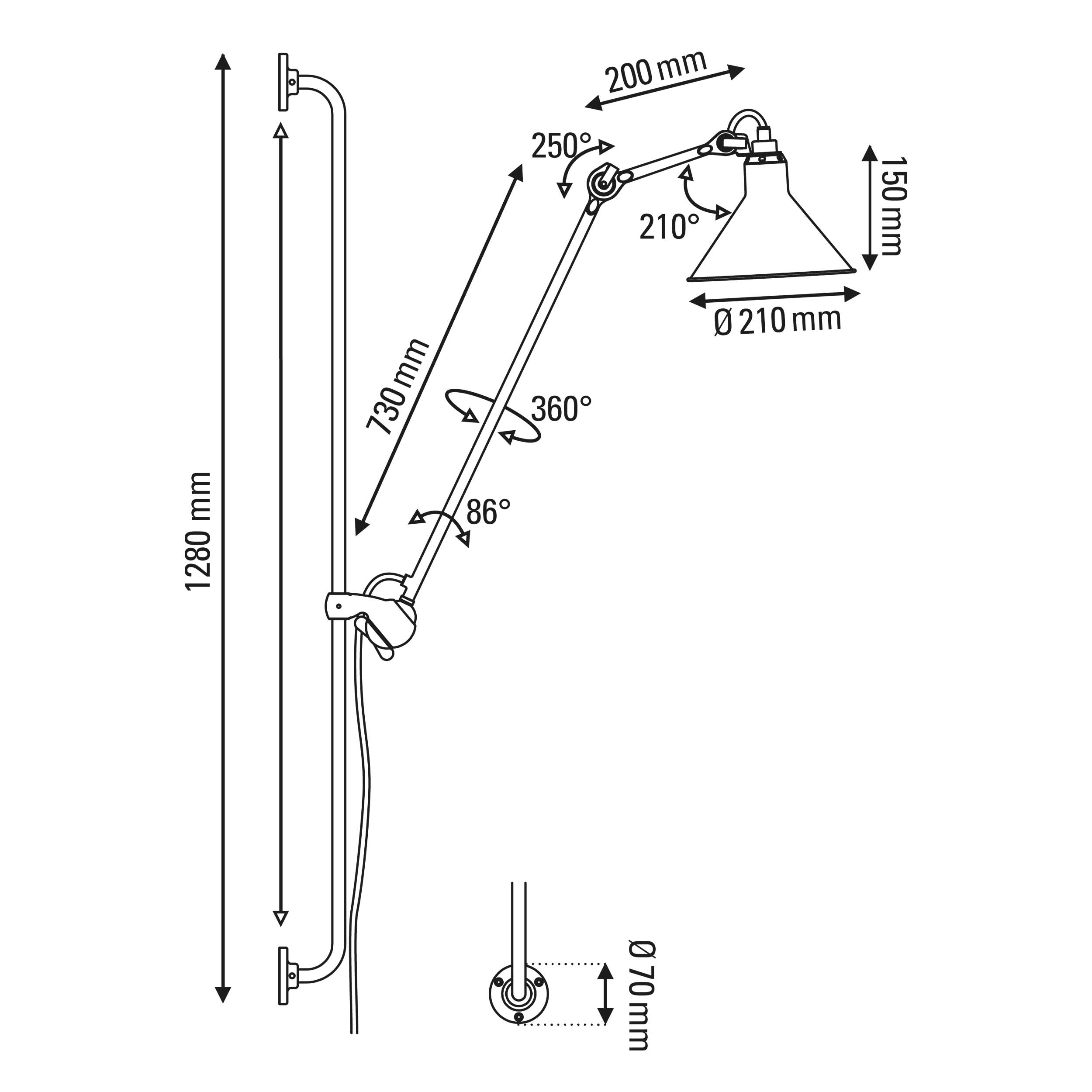 DCW édition NL 12 LED pendant light
