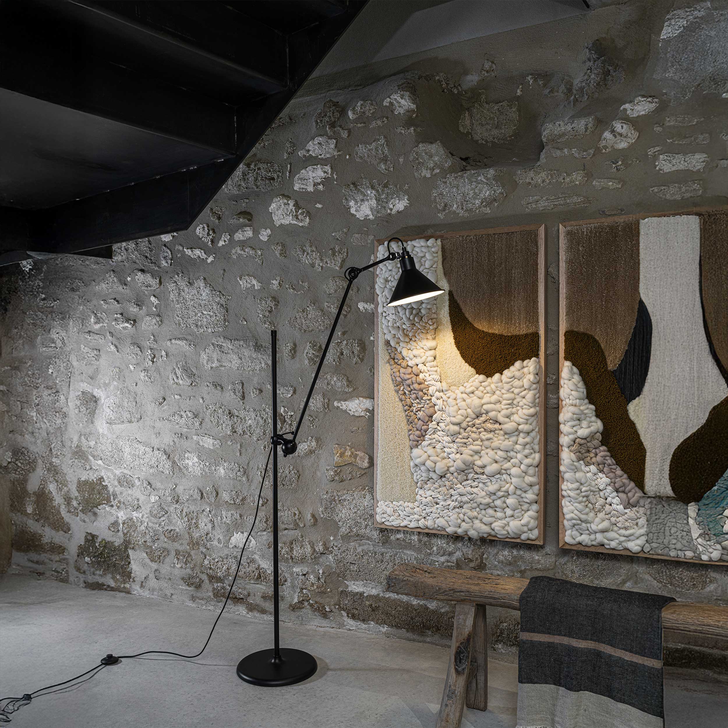 DCW éditions Lampe Gras N°215 E14 állólámpa