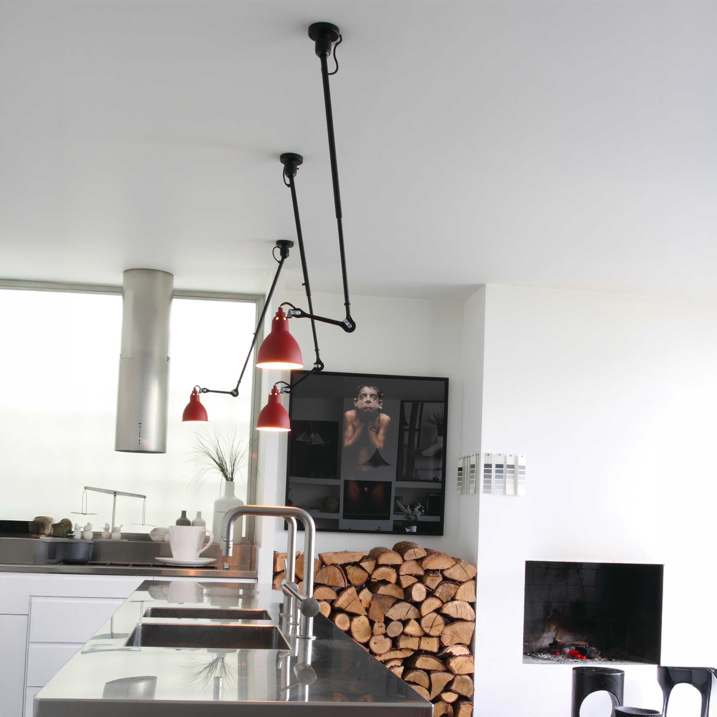 DCW éditions Lampe Gras N°302 E14 mennyezeti lámpa