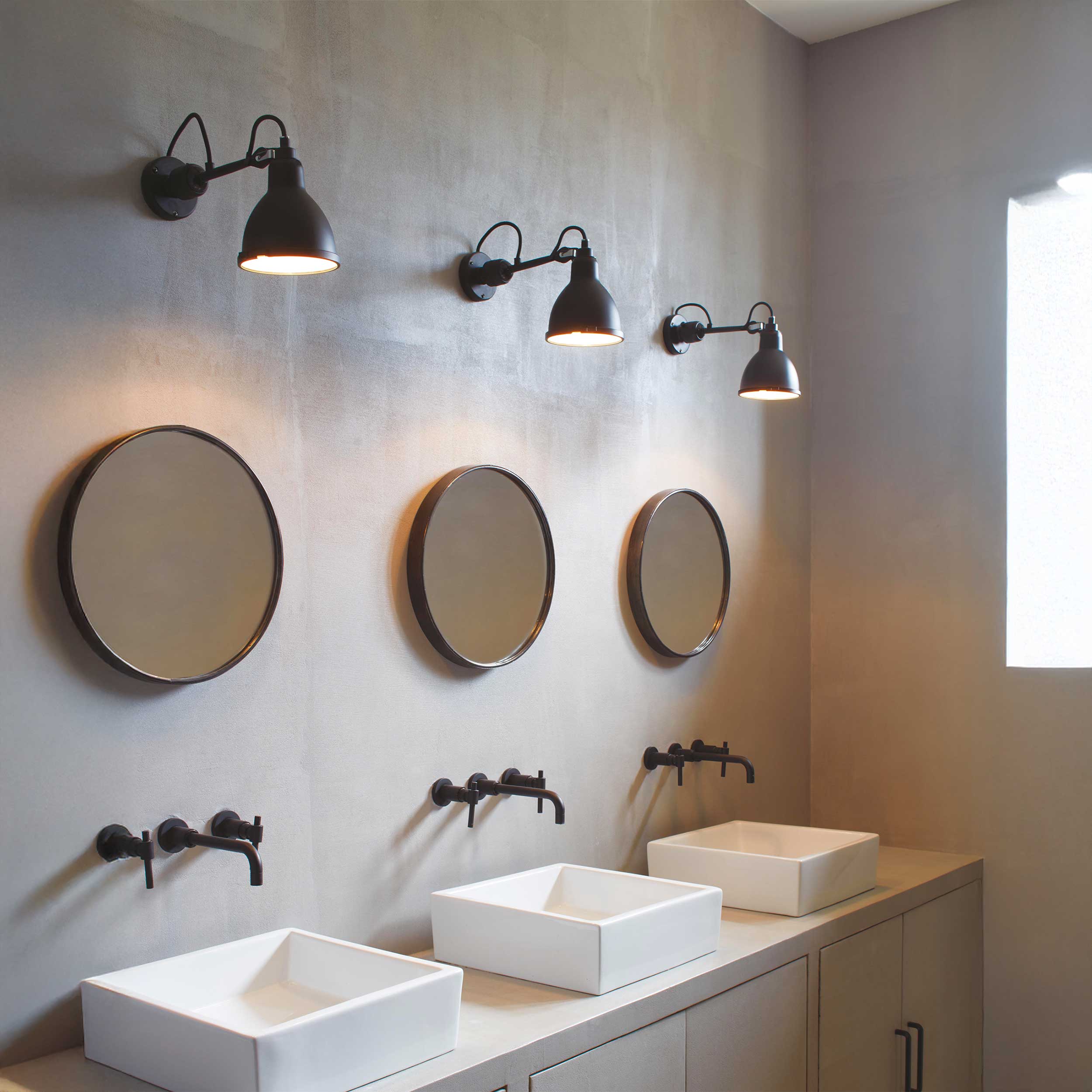 DCW éditions Lampe Gras N°304 E14 fali fürdőszobai lámpatest IP64