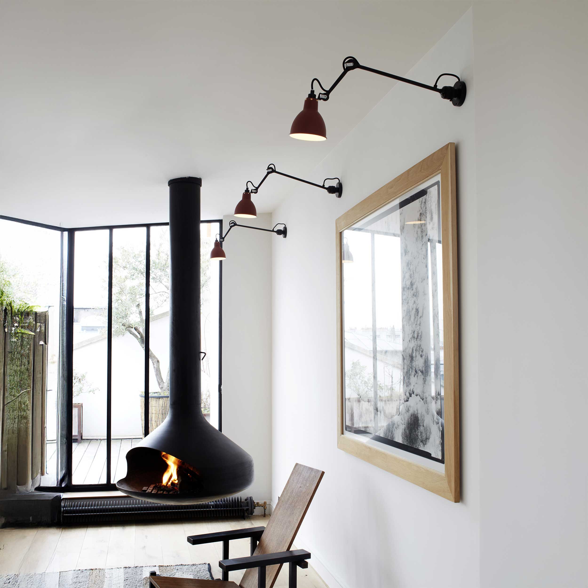 DCW éditions Lampe Gras N°304 L40 E14 fali lámpa L40 E14 fali lámpa