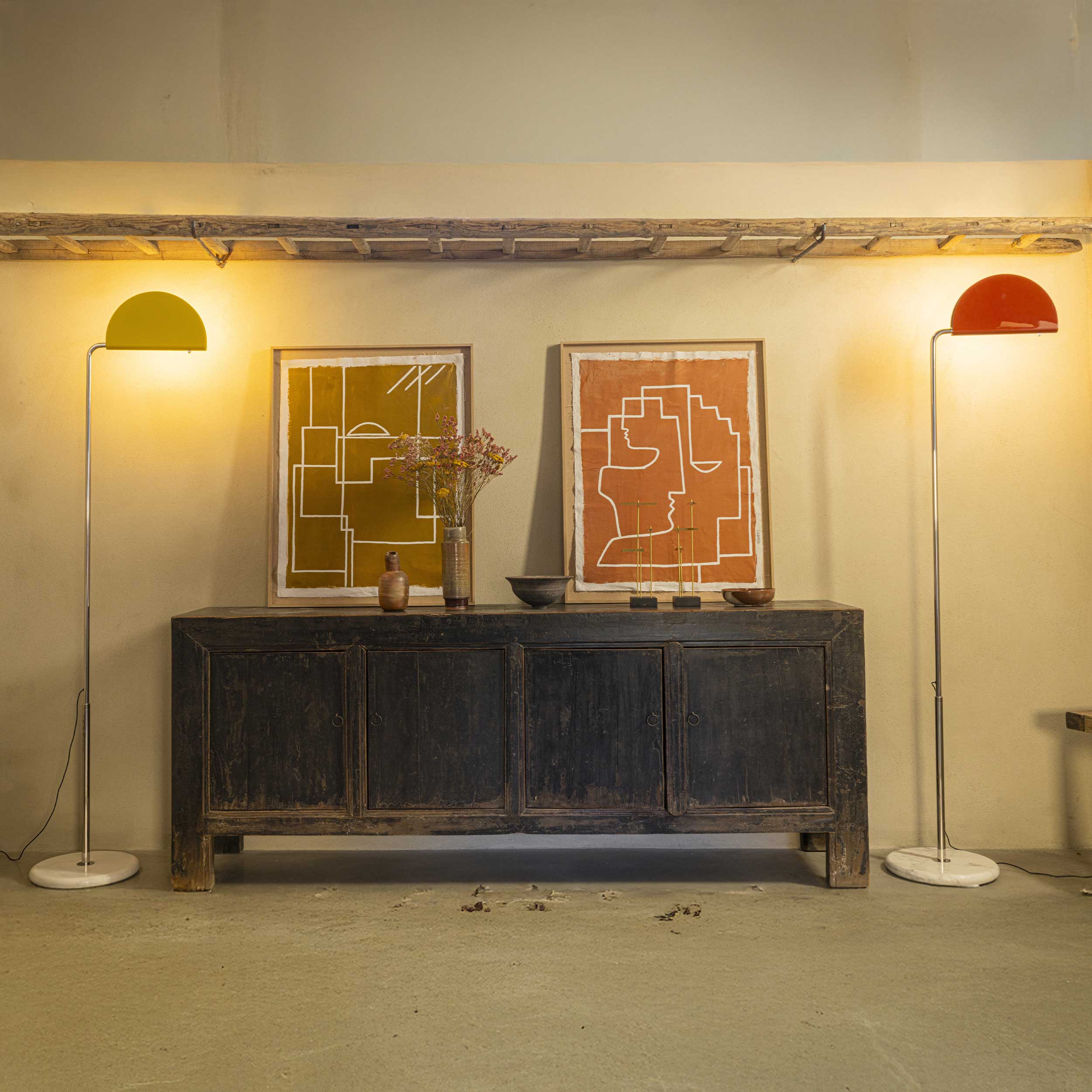 DCW éditions Mezzaluna LED állólámpa