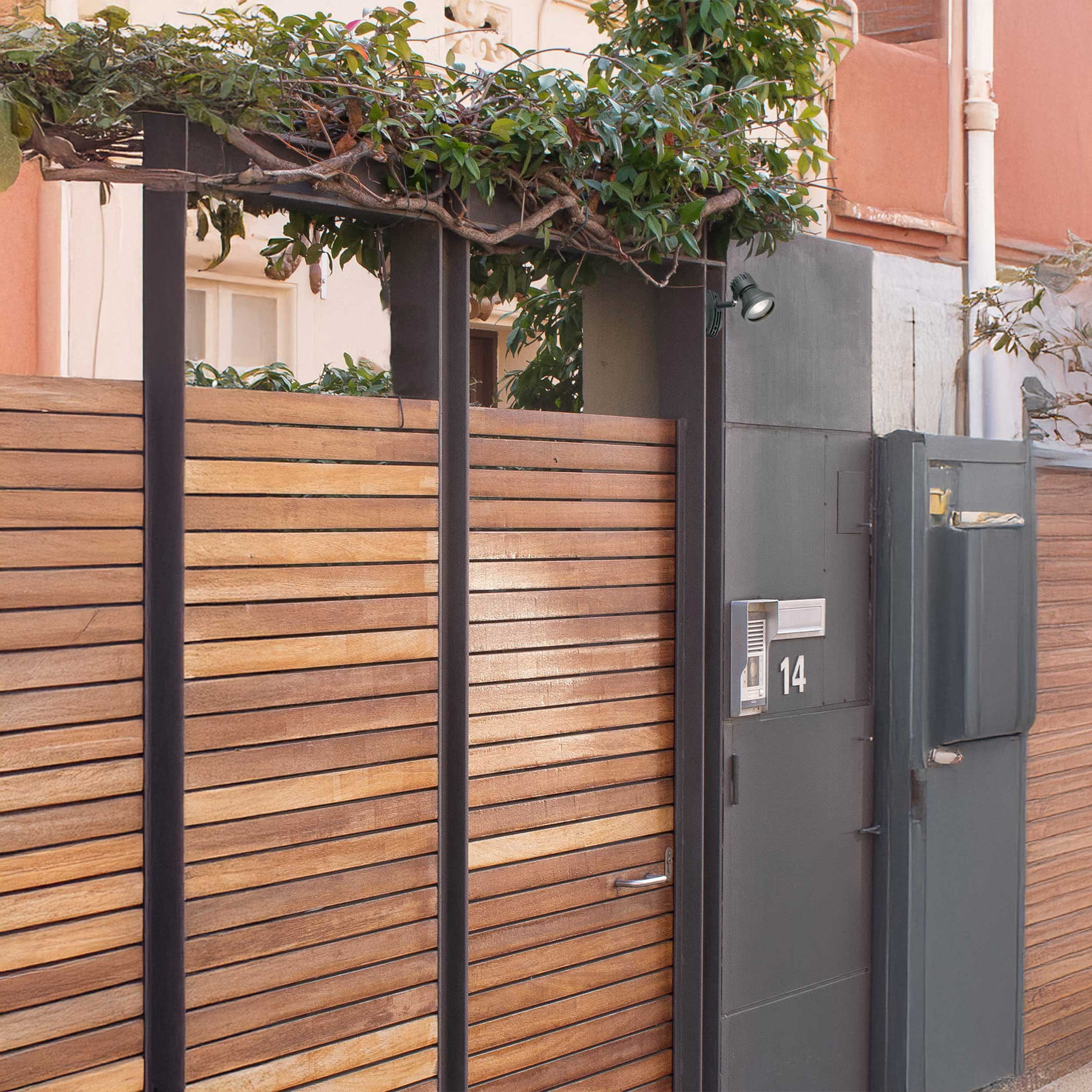 Faro Project GU10 falra szerelhető kültéri lámpatest IP65