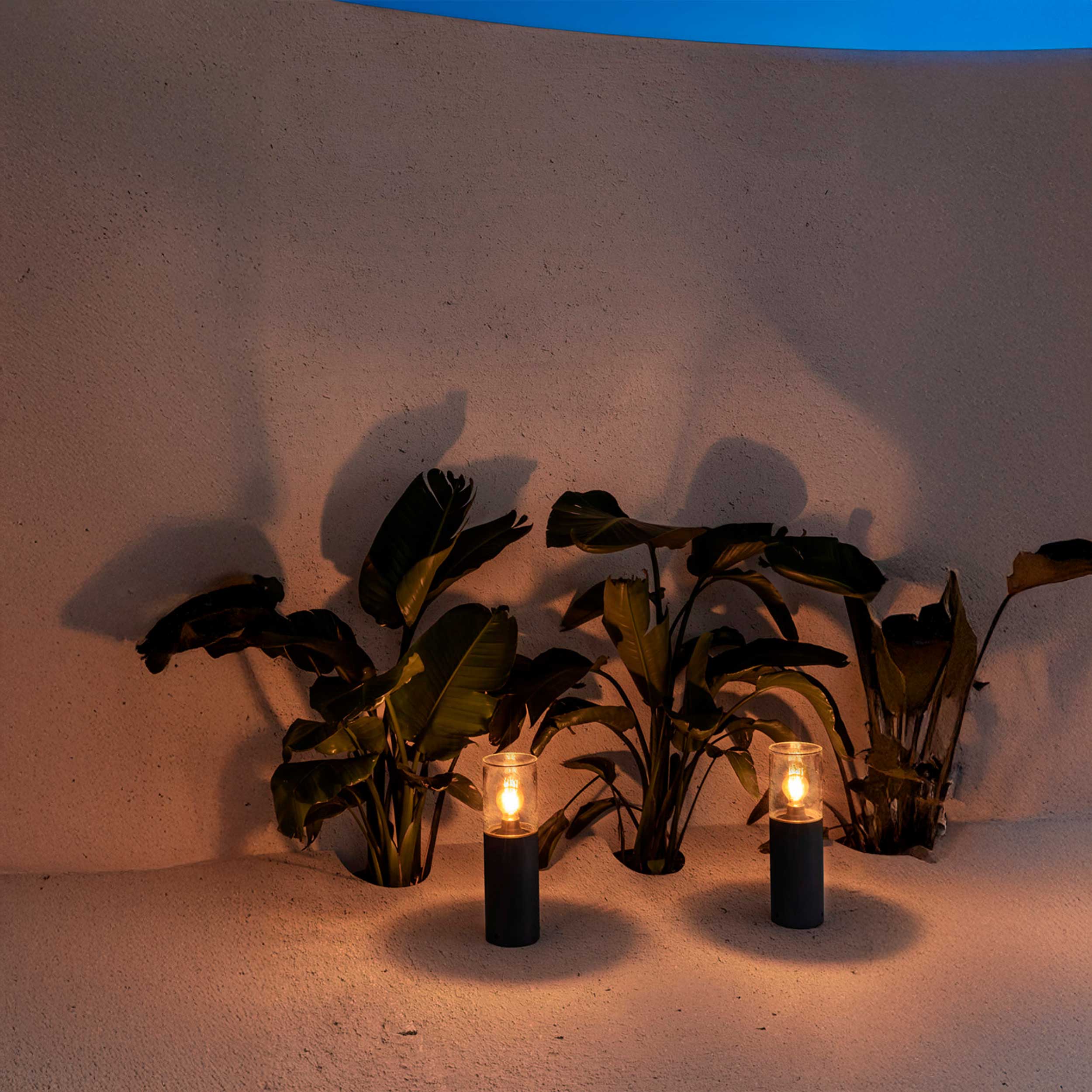 Faro Kila E27 oszlopos kültéri lámpatest IP65