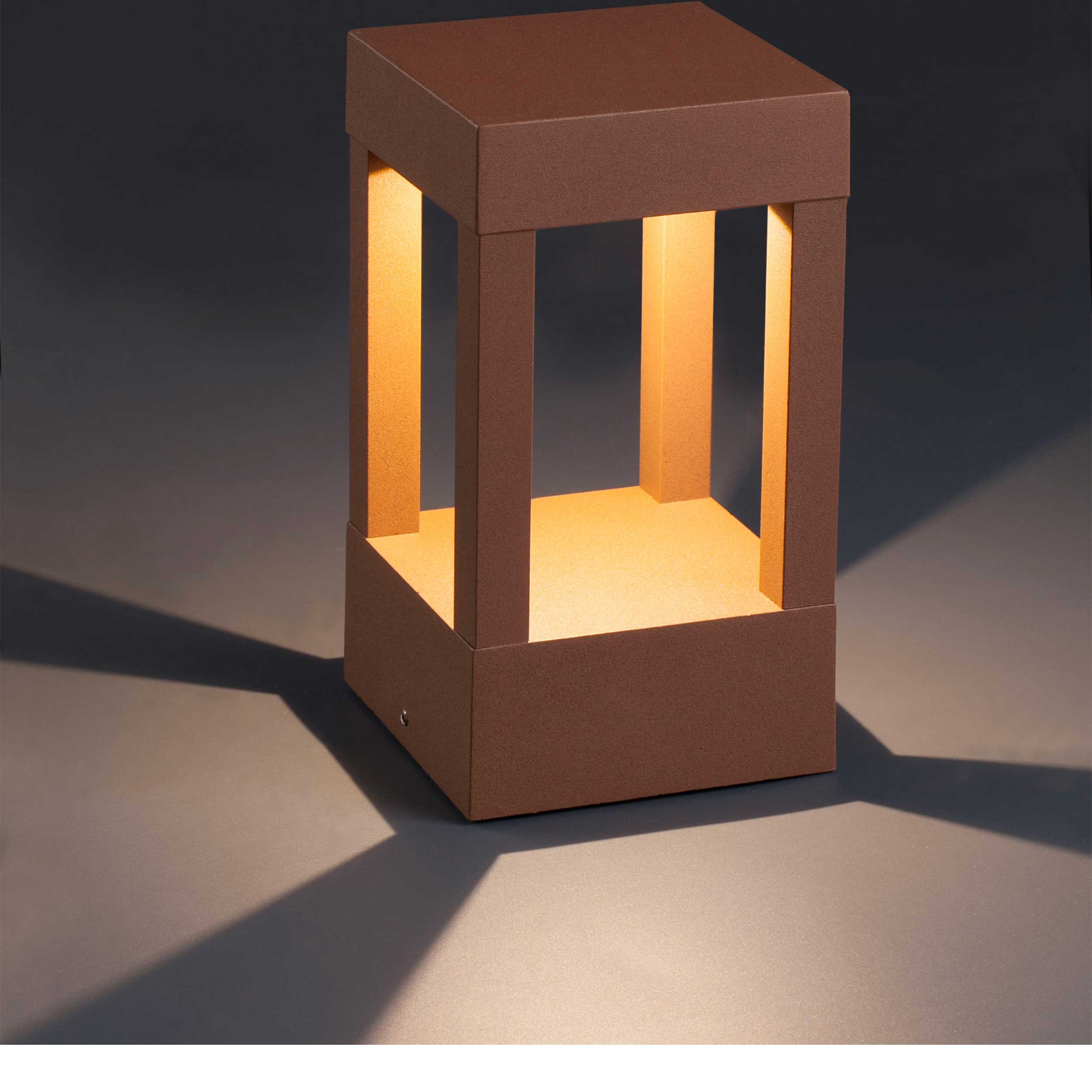 Faro Brume LED glass ceiling light IP44