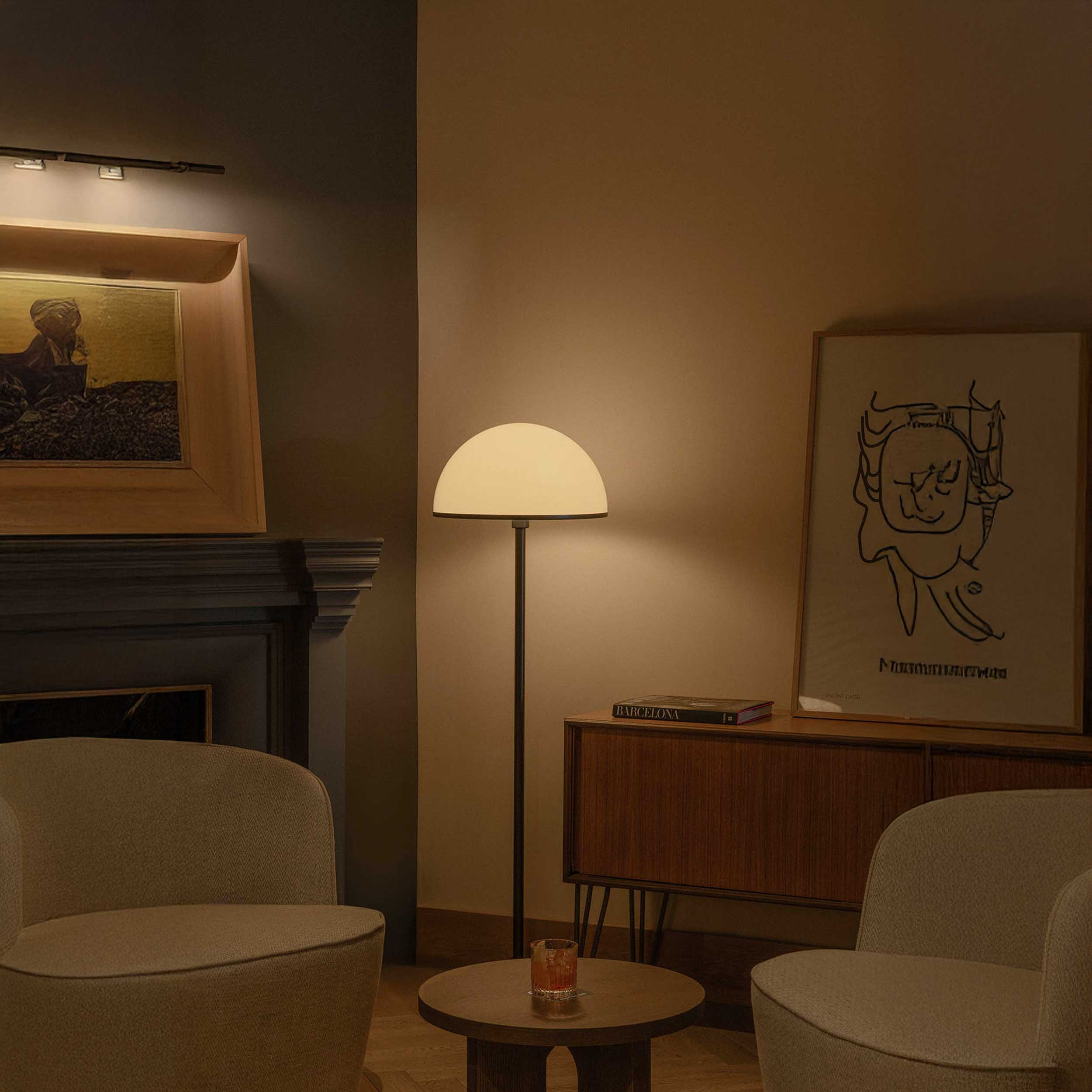 Faro Dome E27 állólámpa