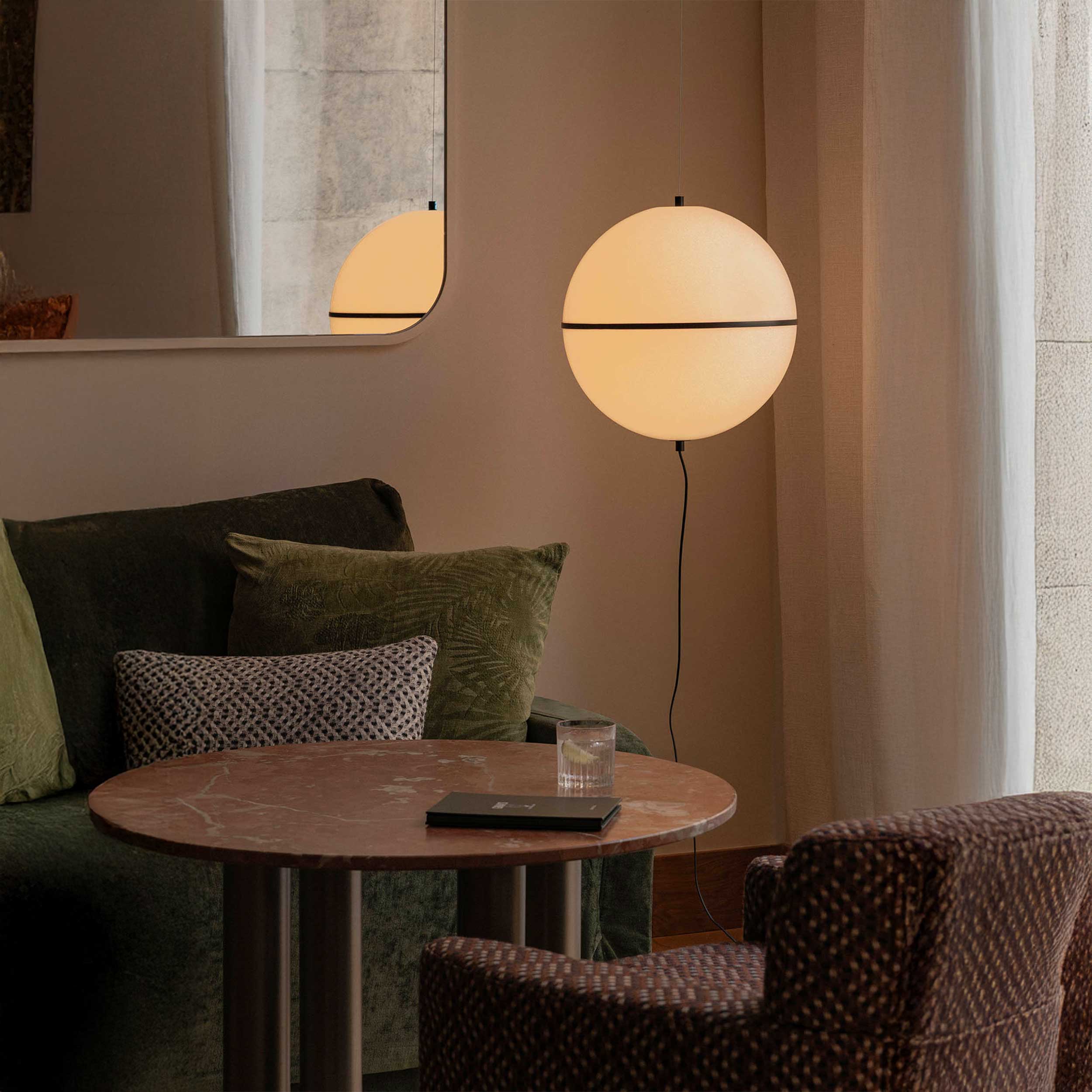 Faro Dome függesztett lámpatest kapcsolóval