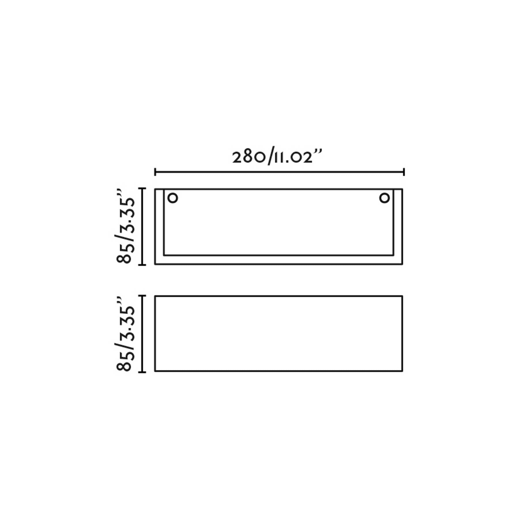 Faro Milo E14 nástěnné interiérové svítidlo