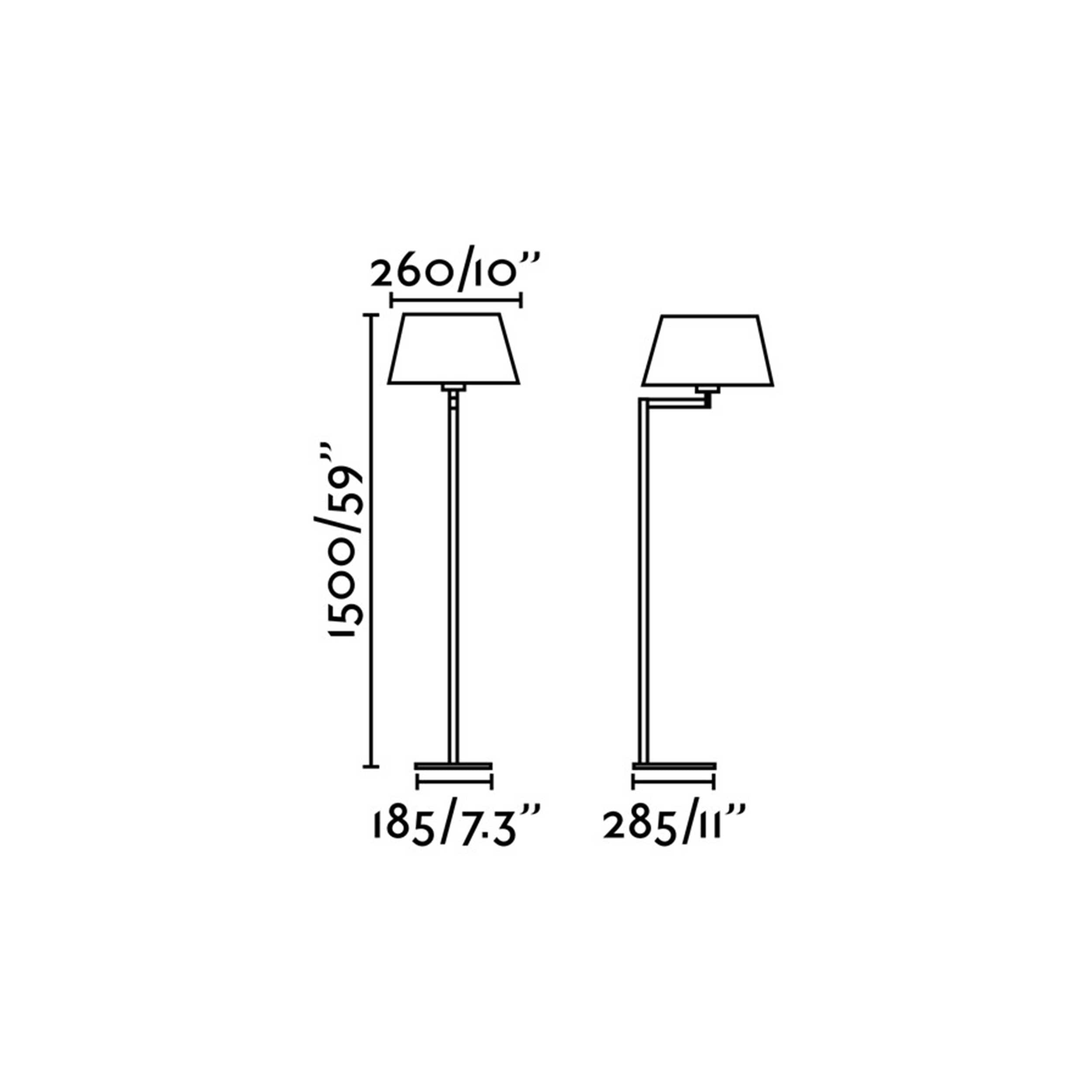 Faro Artis E27 állólámpa