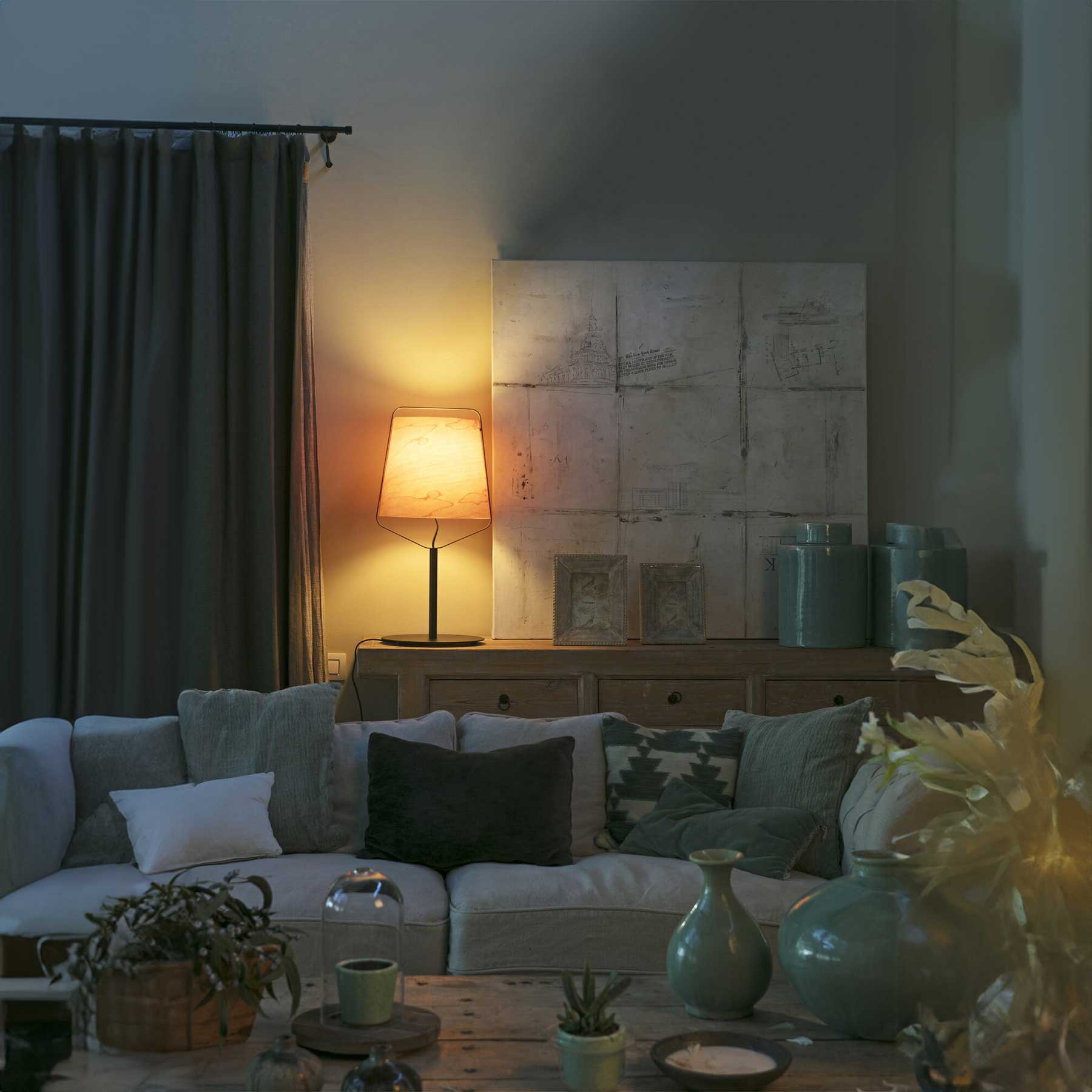 Faro Stood E27 dřevěné stolní svítidlo