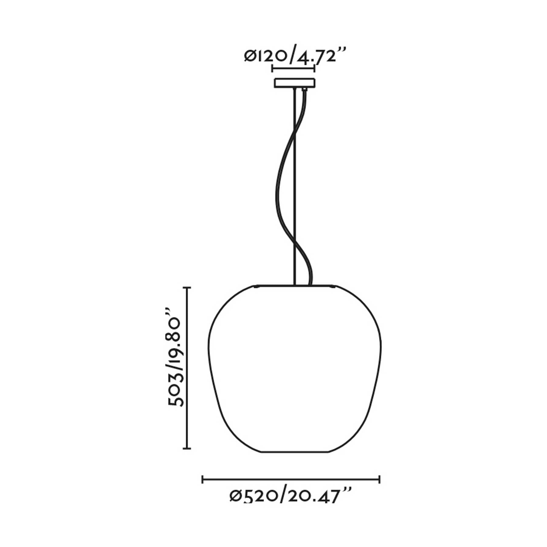 Faro Tierra E27 závěsné svítidlo