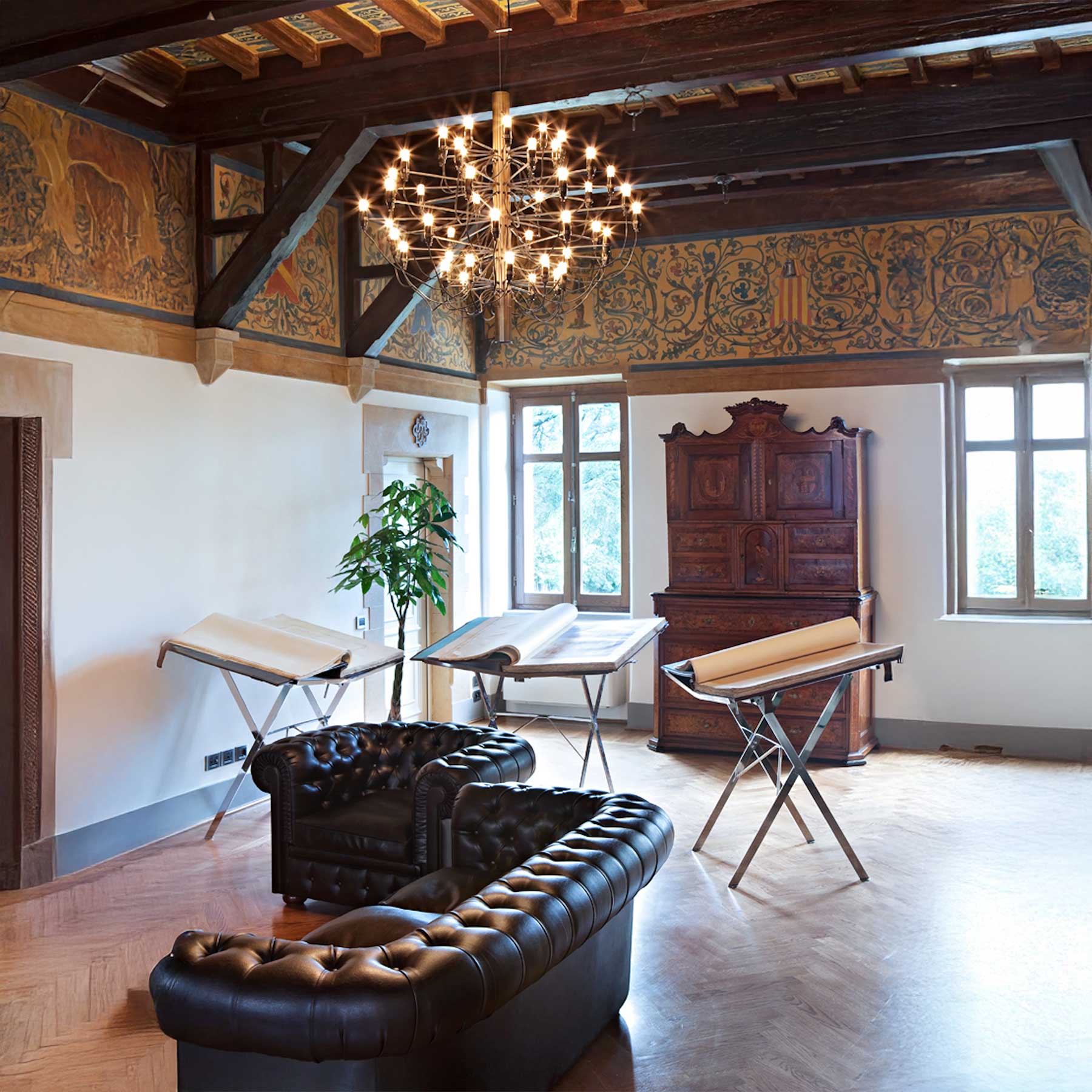 Flos 2097 E14 závěsný lustr