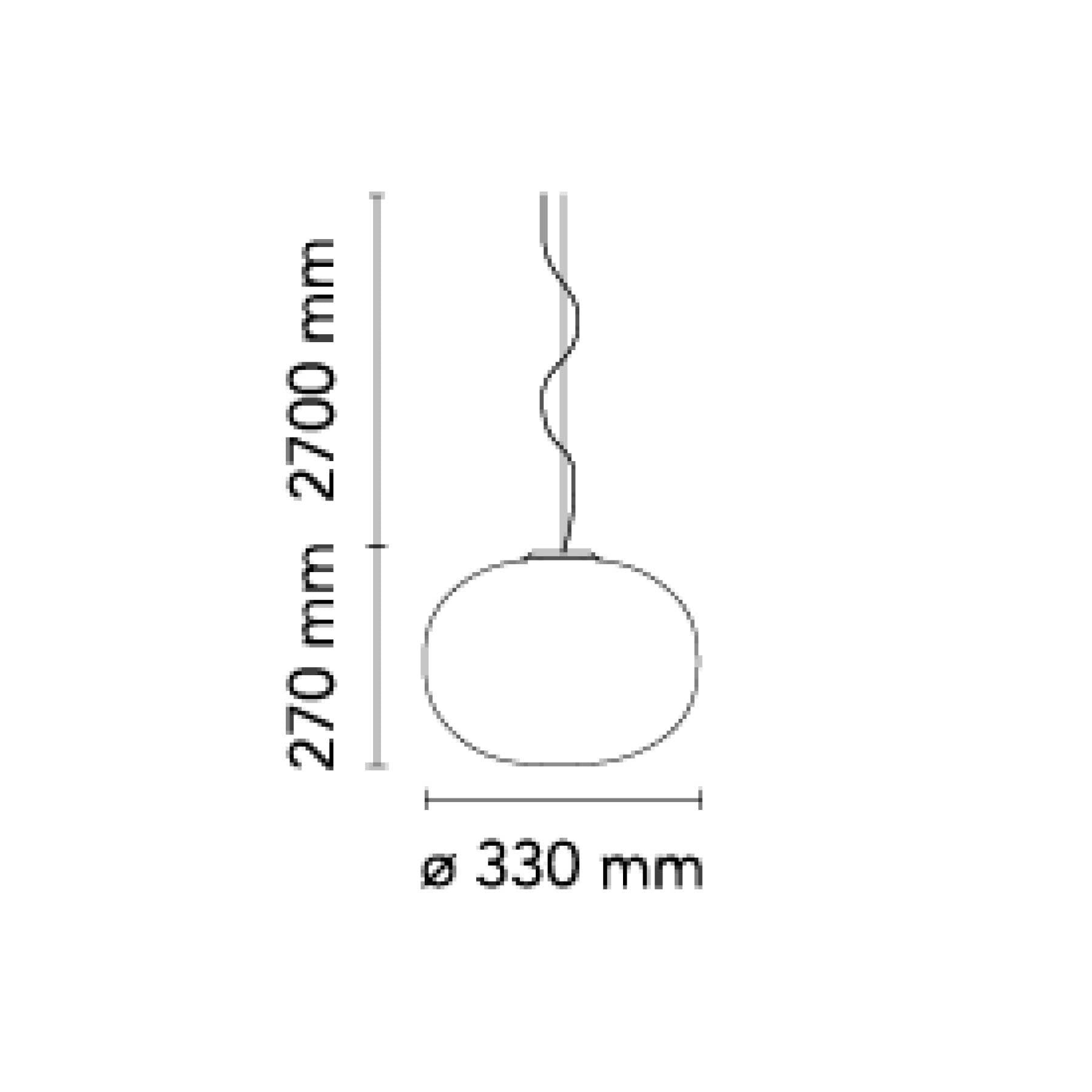 Flos Glo-Ball E27 závěsné svítidlo