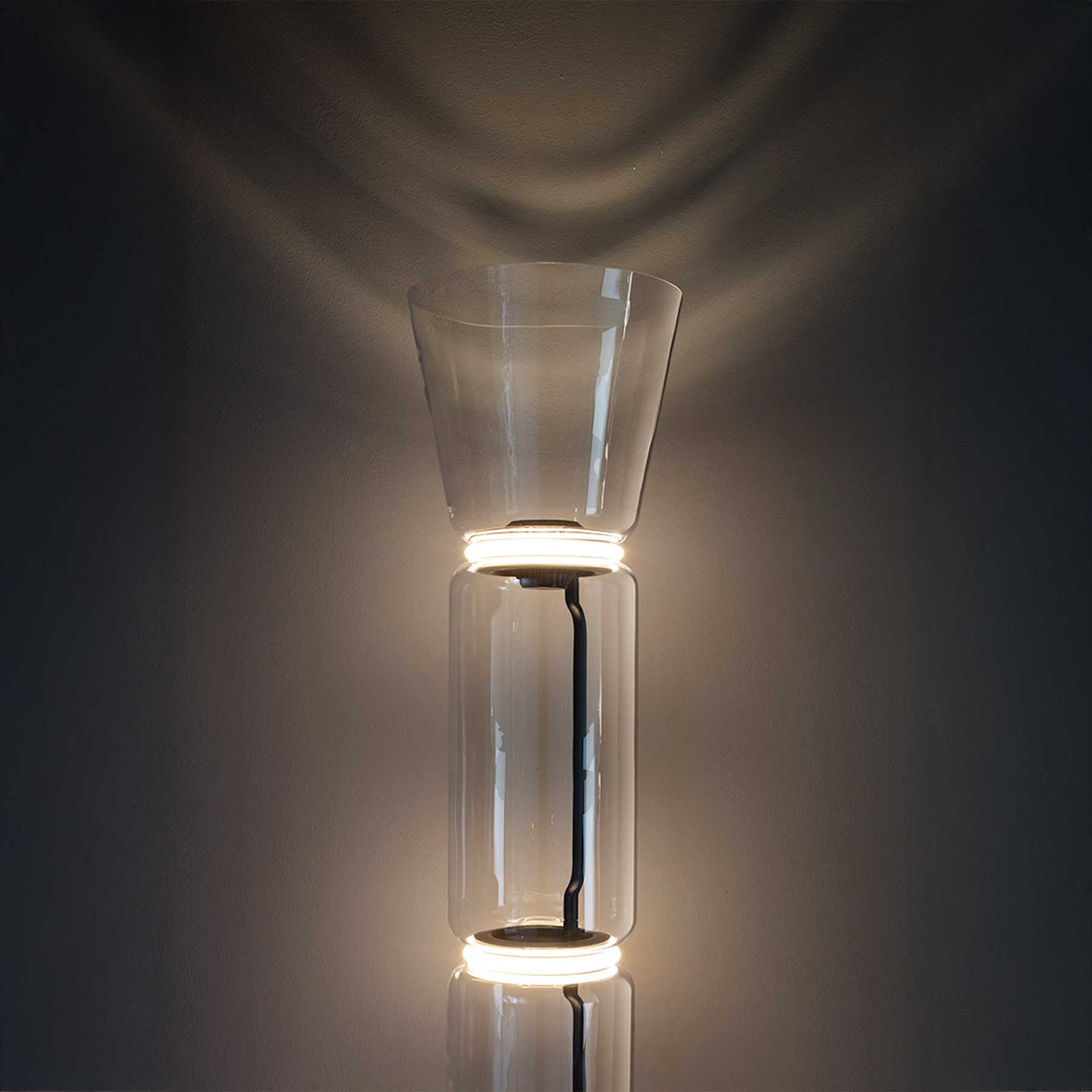 Flos Noctambule LED stojací skleněné svítidlo