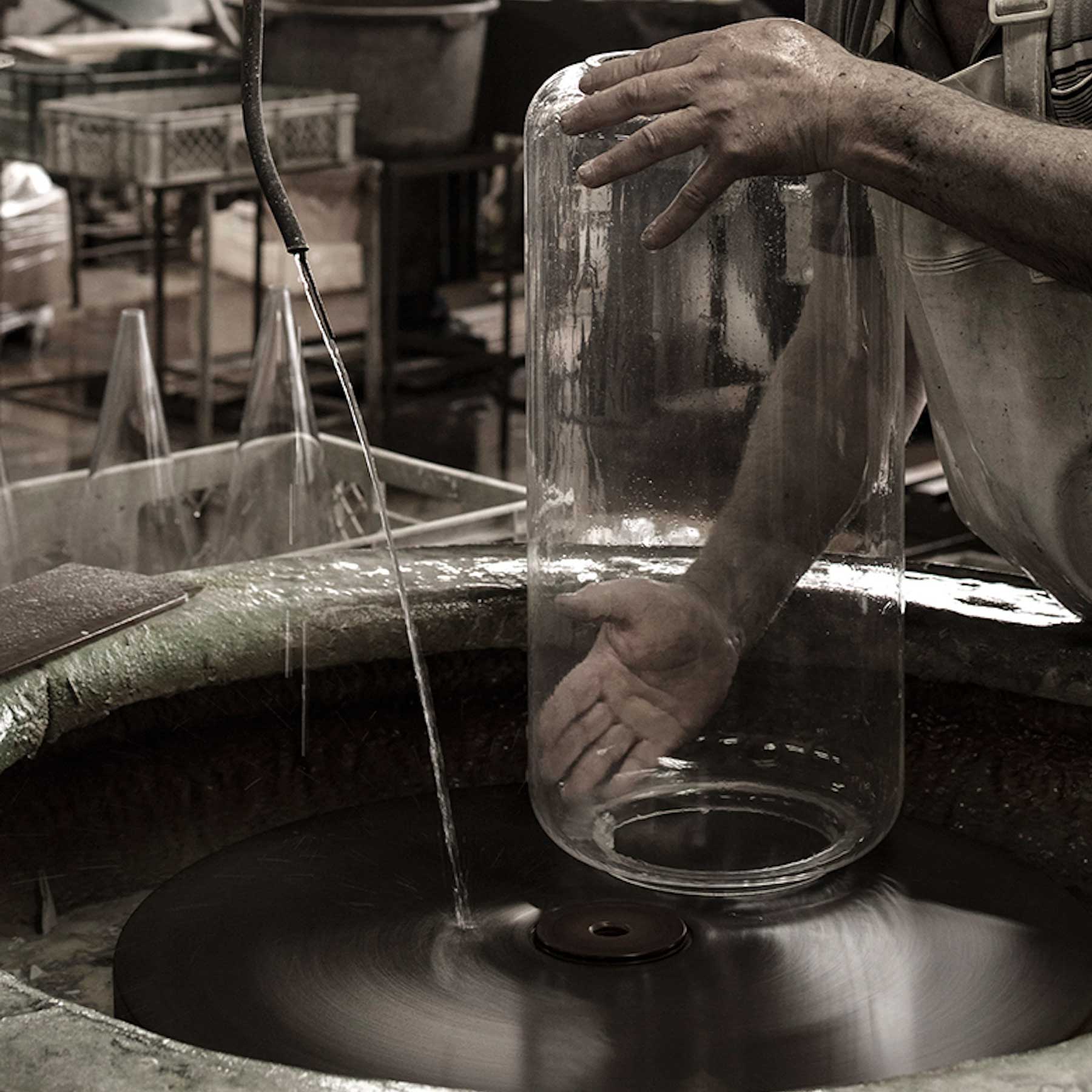 Flos Noctambule LED závěsné skleněné svítidlo