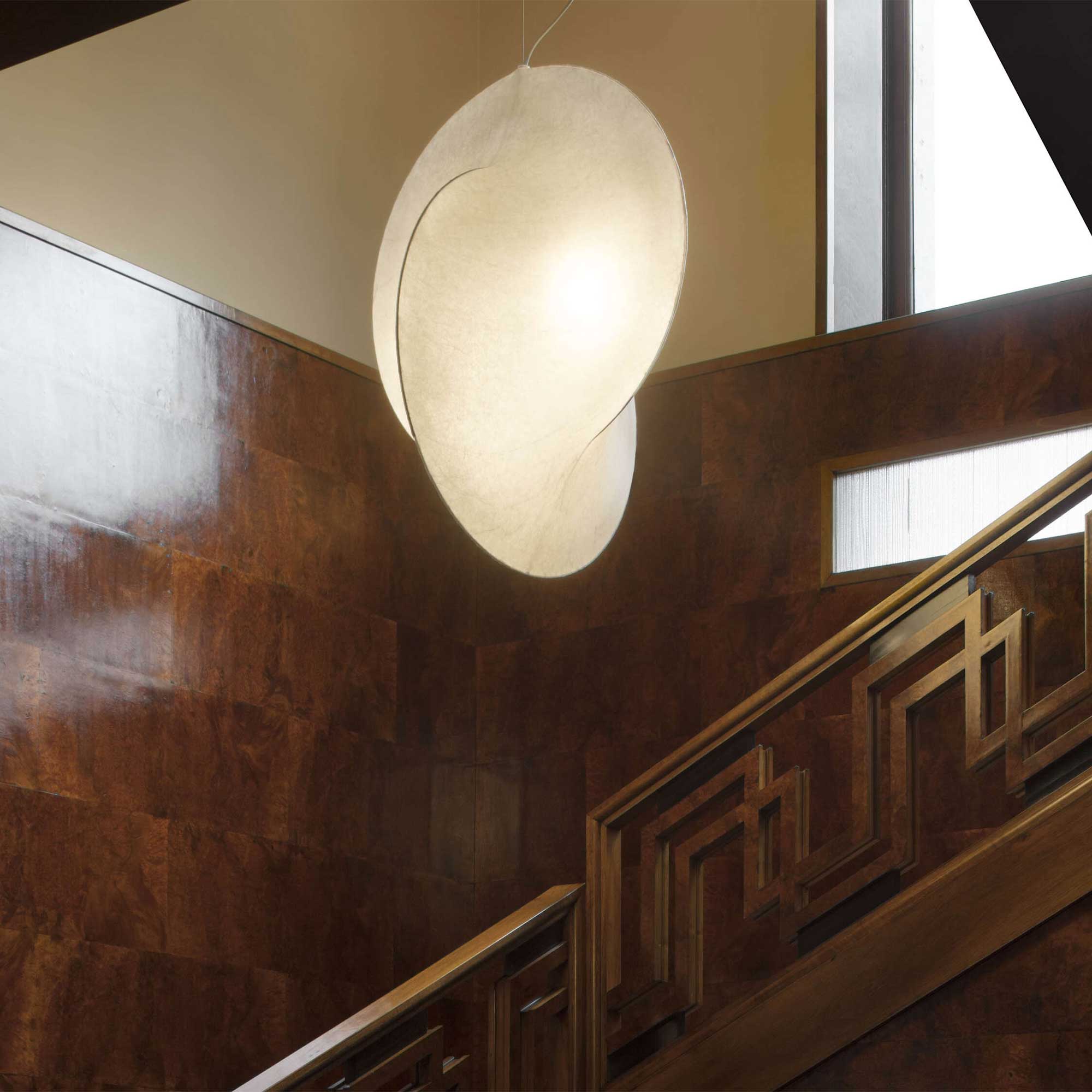 Flos Overlap E27 závěsné svítidlo z pryskyřice