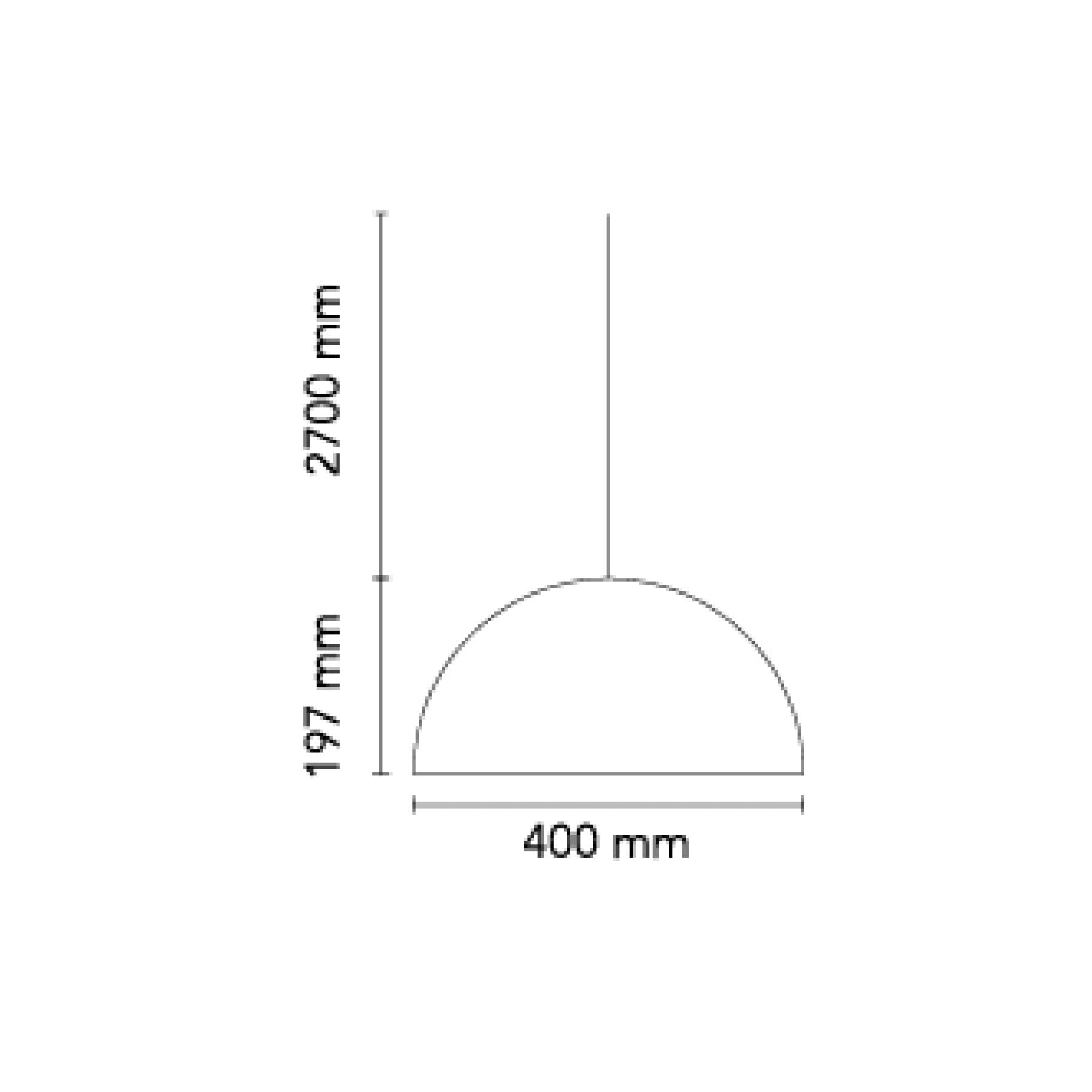 Flos Skygarden E14 závěsné kupolovité svítidlo