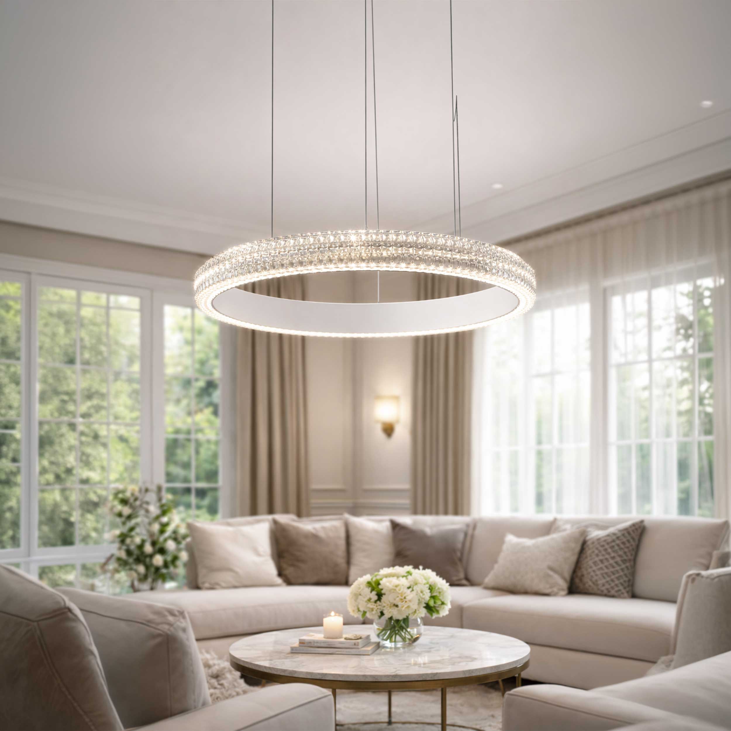 Ideális lux Miracle LED-es függő lineáris lámpatest