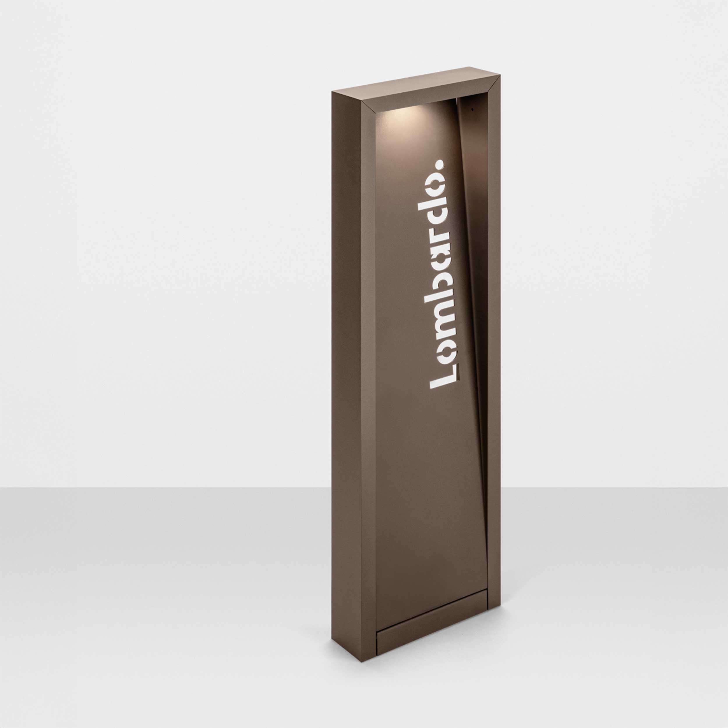 Lombardo Arke FULL Code LED-es kültéri oszlopos lámpatest IP66 AC DIRECT