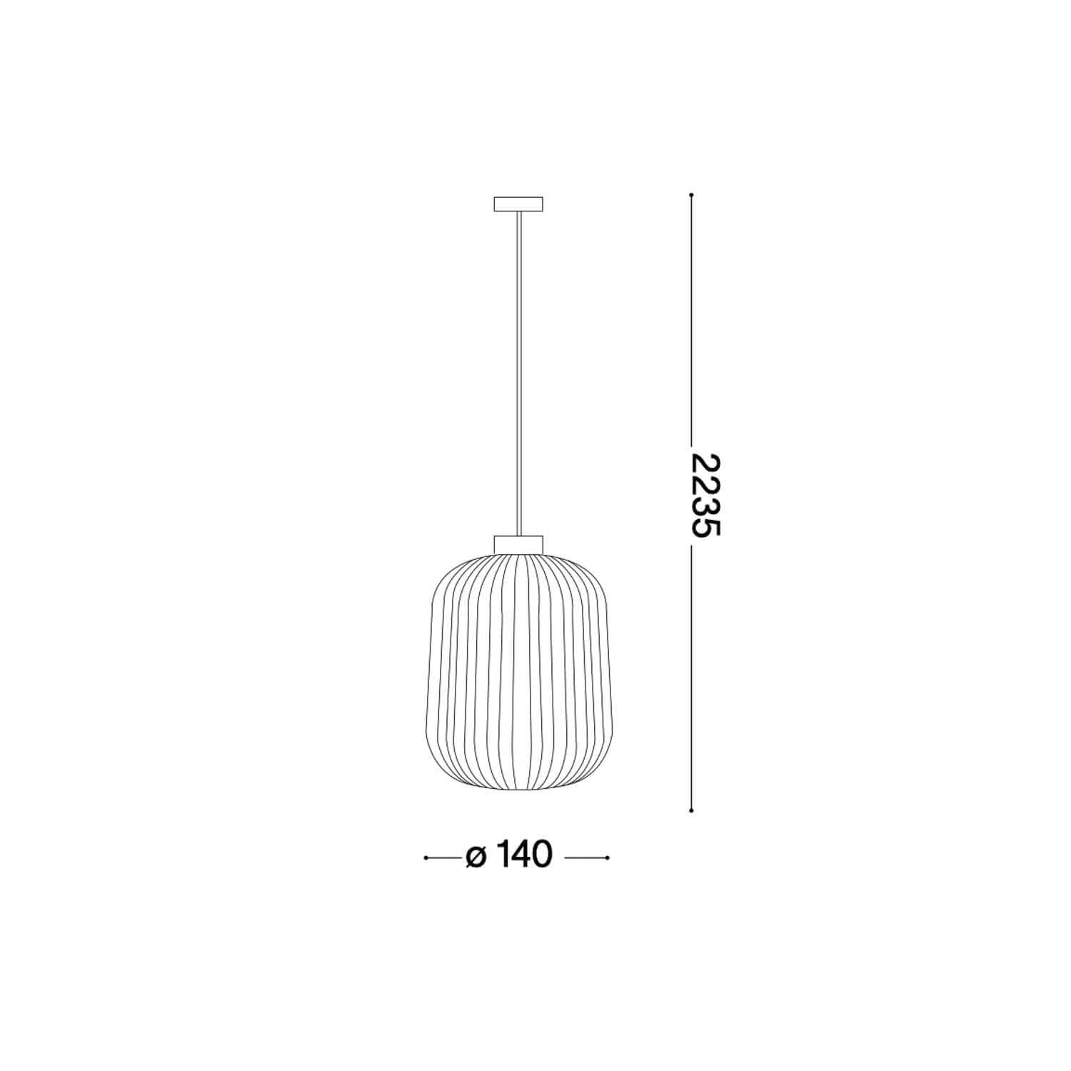 Ideal lux MINT E27 závěsné svítidlo