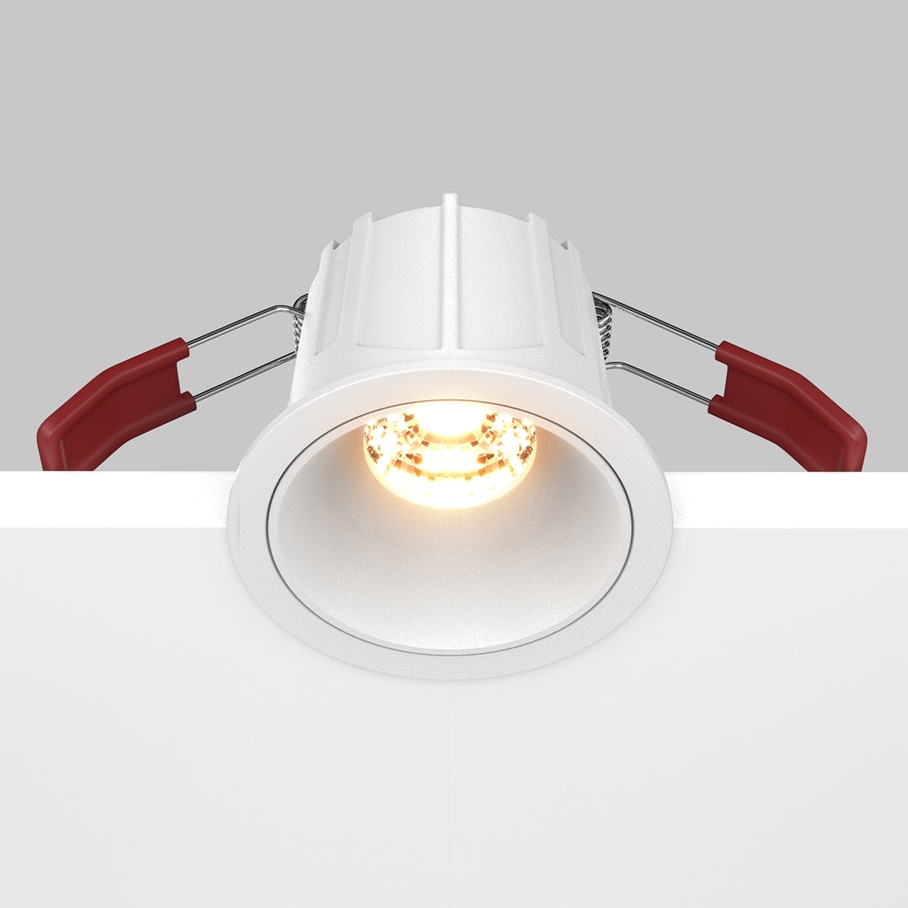Maytoni Alfa LED 36° süllyesztett kör alakú lámpa, fehér