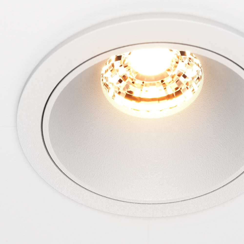 Maytoni Alfa LED 36° süllyesztett kör alakú lámpa, fehér