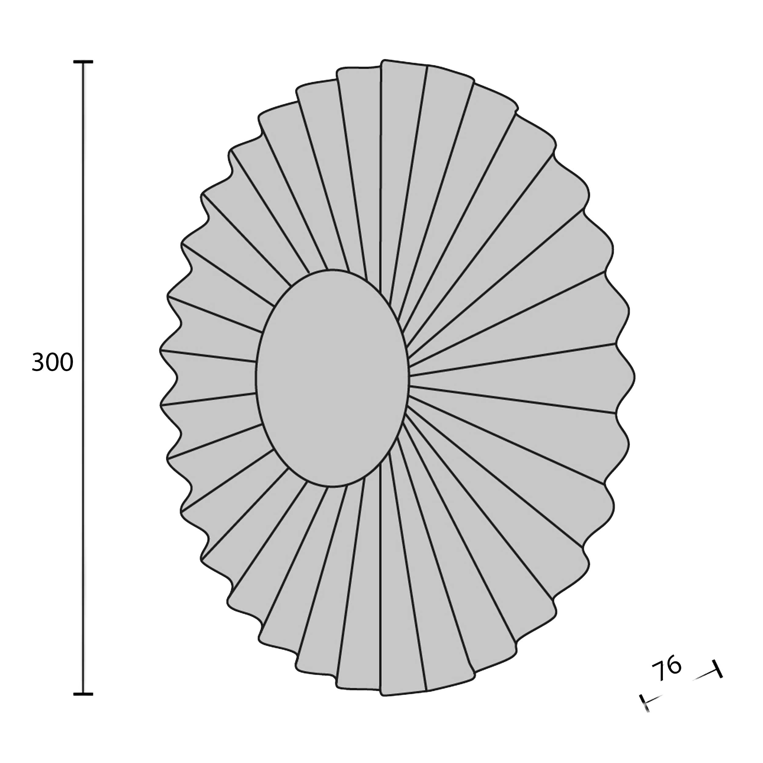 Maytoni Fiore LED falilámpa