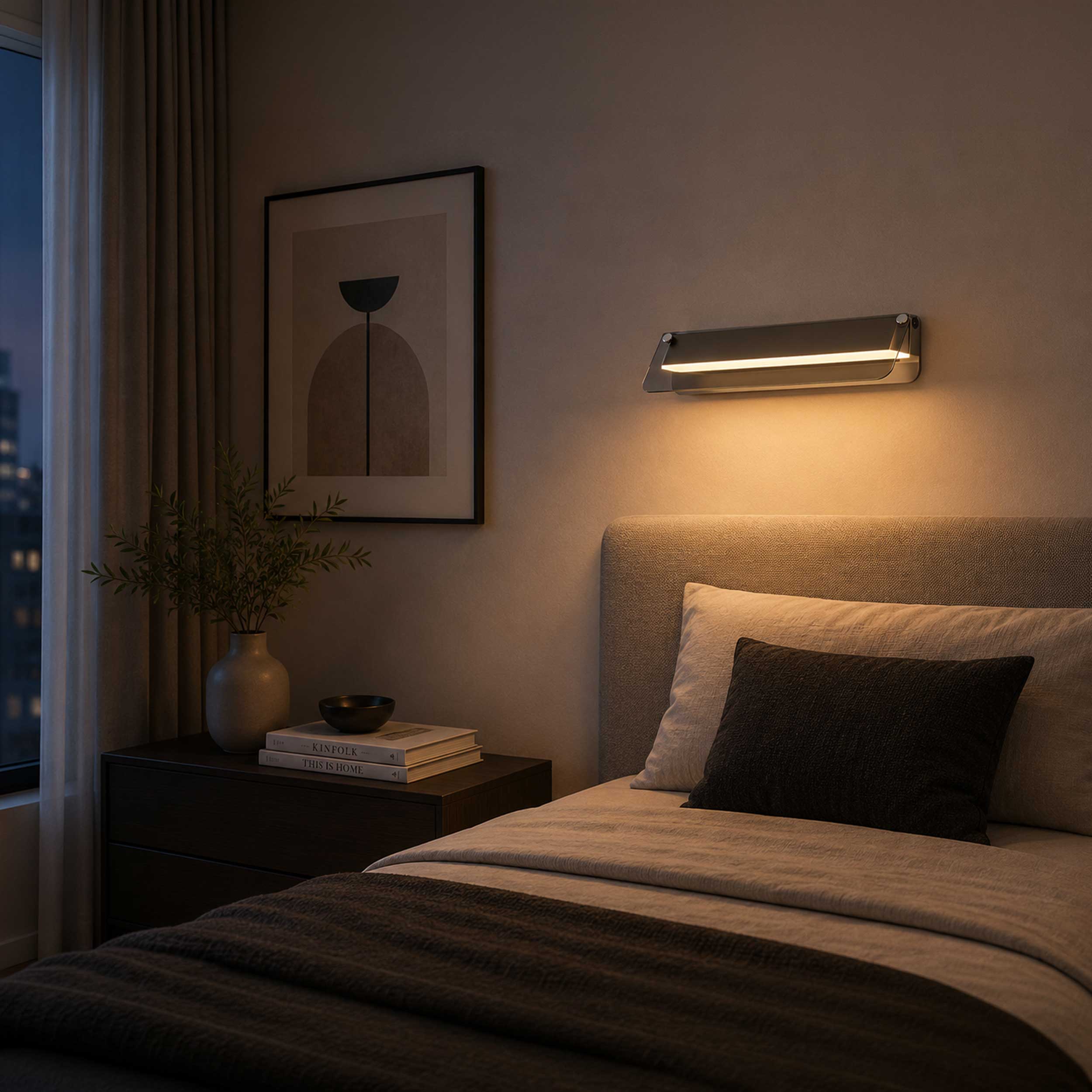 Maytoni Flat LED fali lámpa