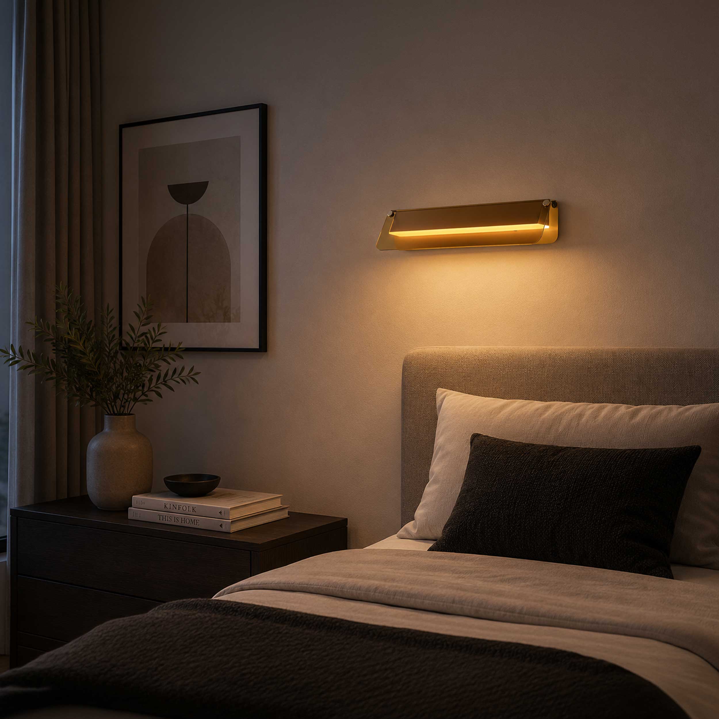 Maytoni Flat LED fali lámpa