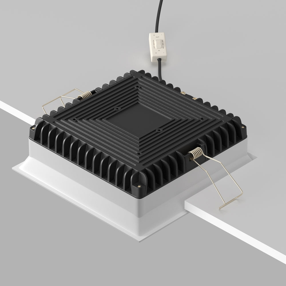 Maytoni downlight Okno LED 100° süllyesztett négyzet alakú lámpatest