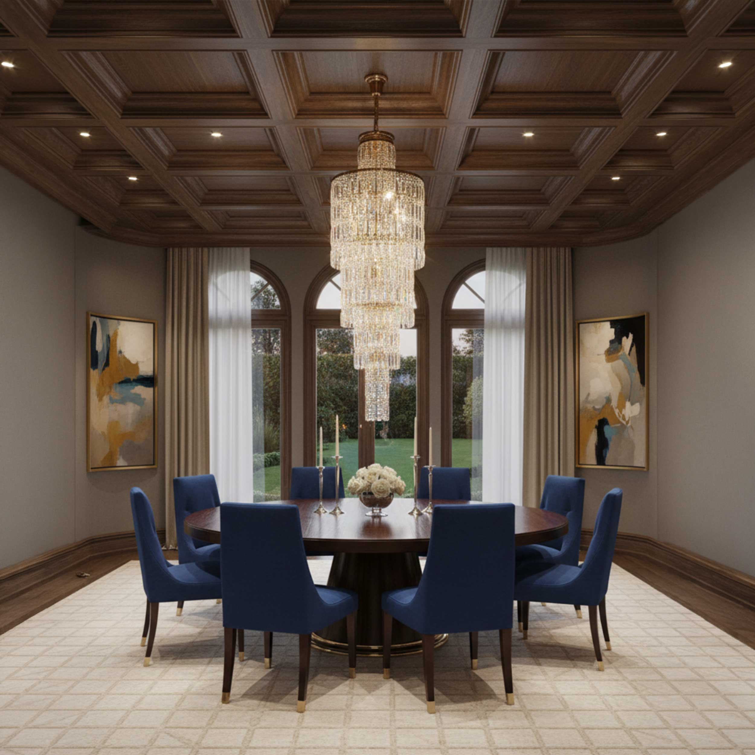 Maytoni Niagara E14 függesztett kristálycsillár