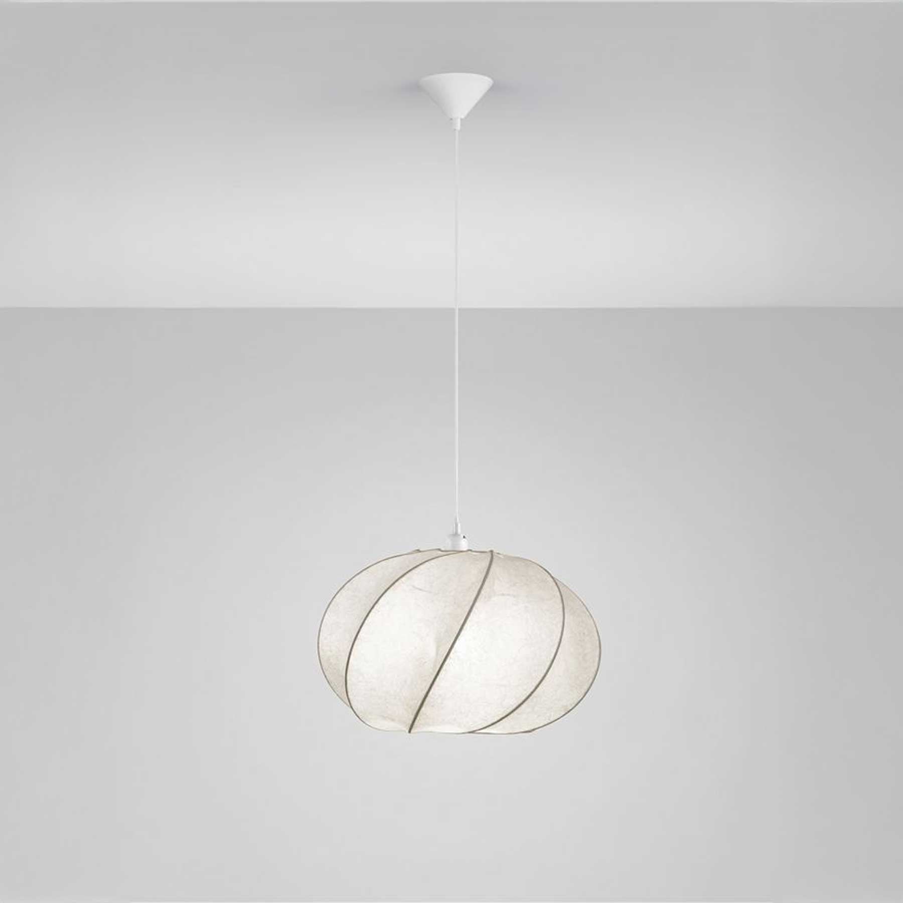 Nova Luce Bora E27 textilní závěsné svítidlo