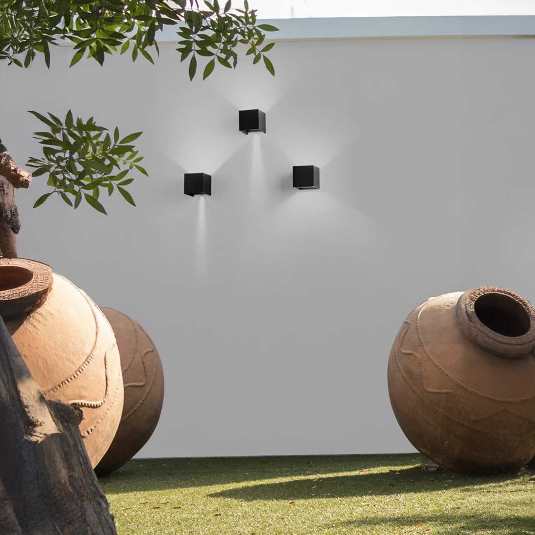 Nova Luce Como LED nástěnné svítidlo IP65