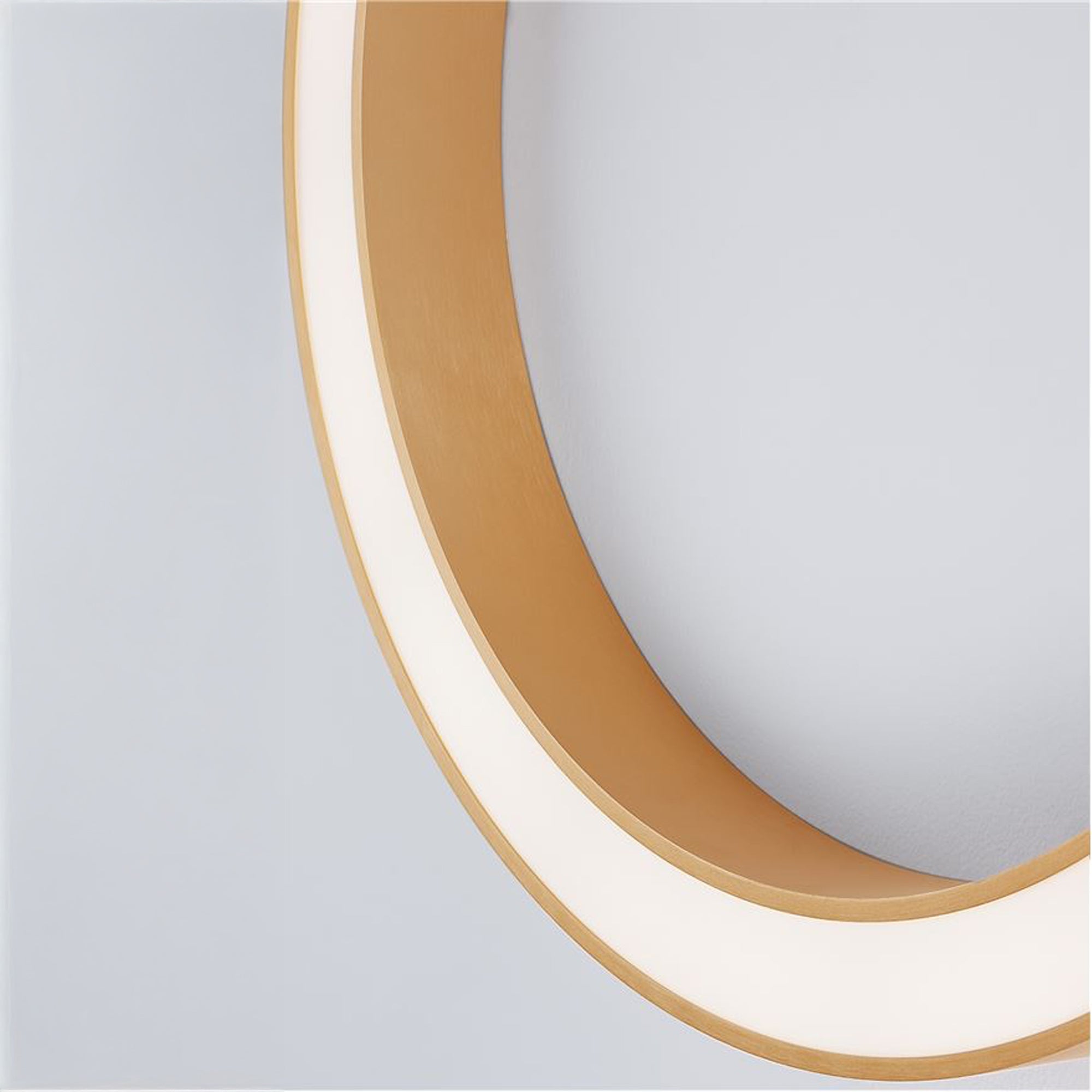 Nova Luce Morbido LED kruhové přisazené svítidlo CCT s ovladačem + app