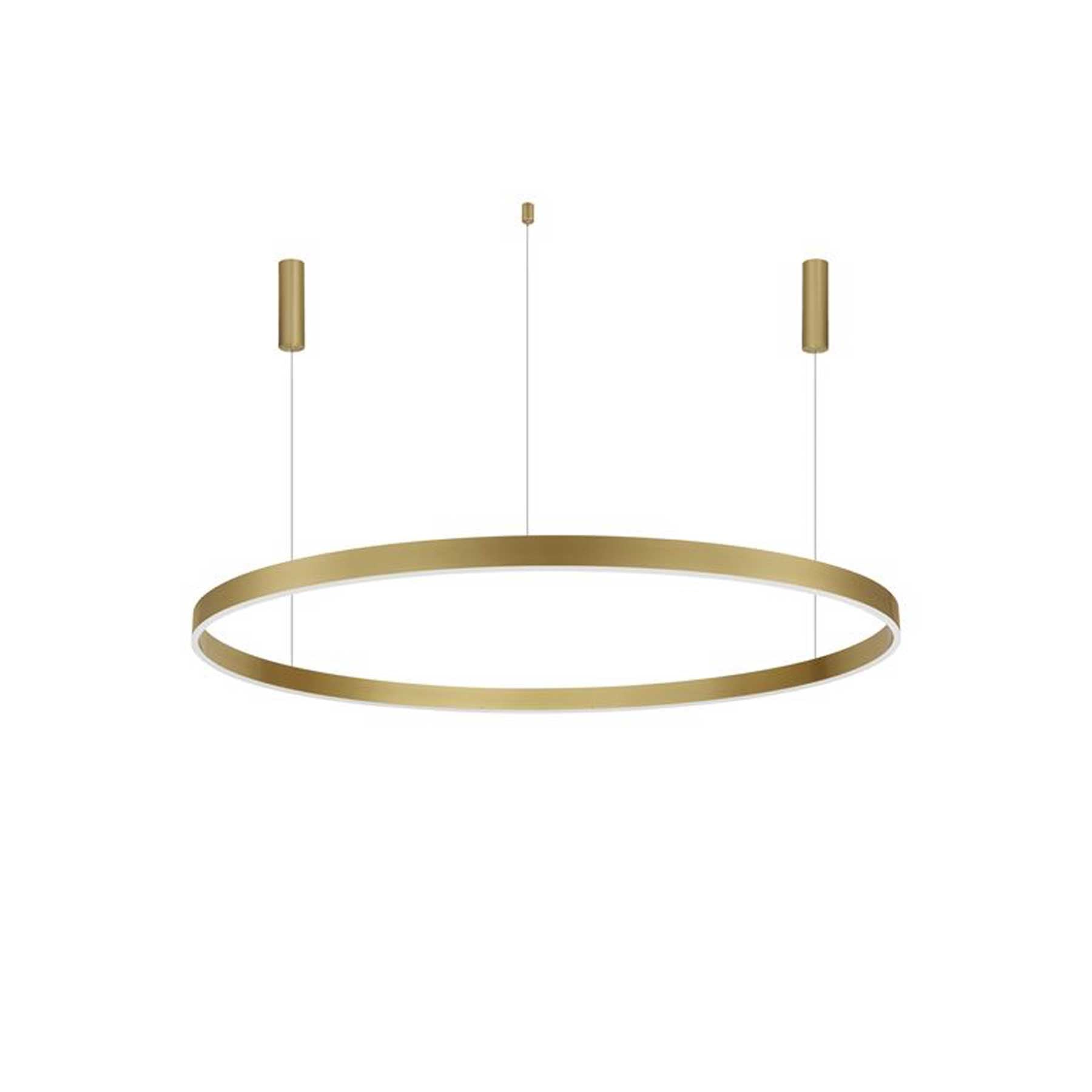 Nova Luce Motif LED kruhové závěsné svítidlo stmívatelné CCT