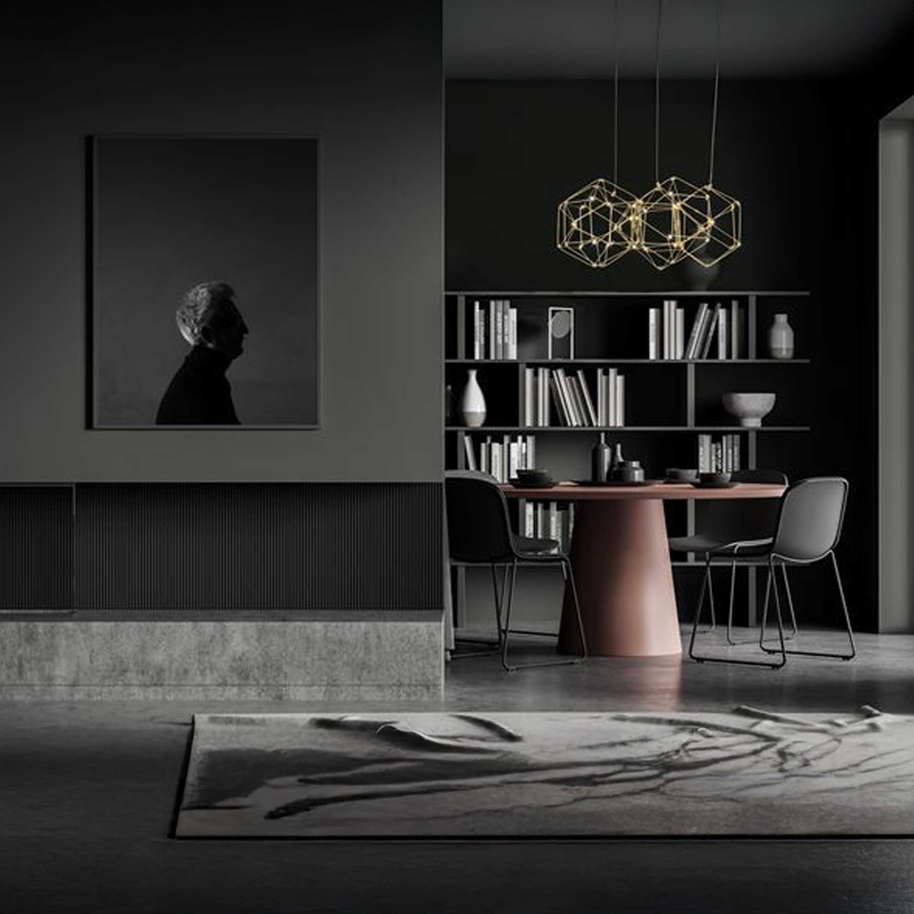 Nova Luce Nebula LED kruhové závěsné svítidlo