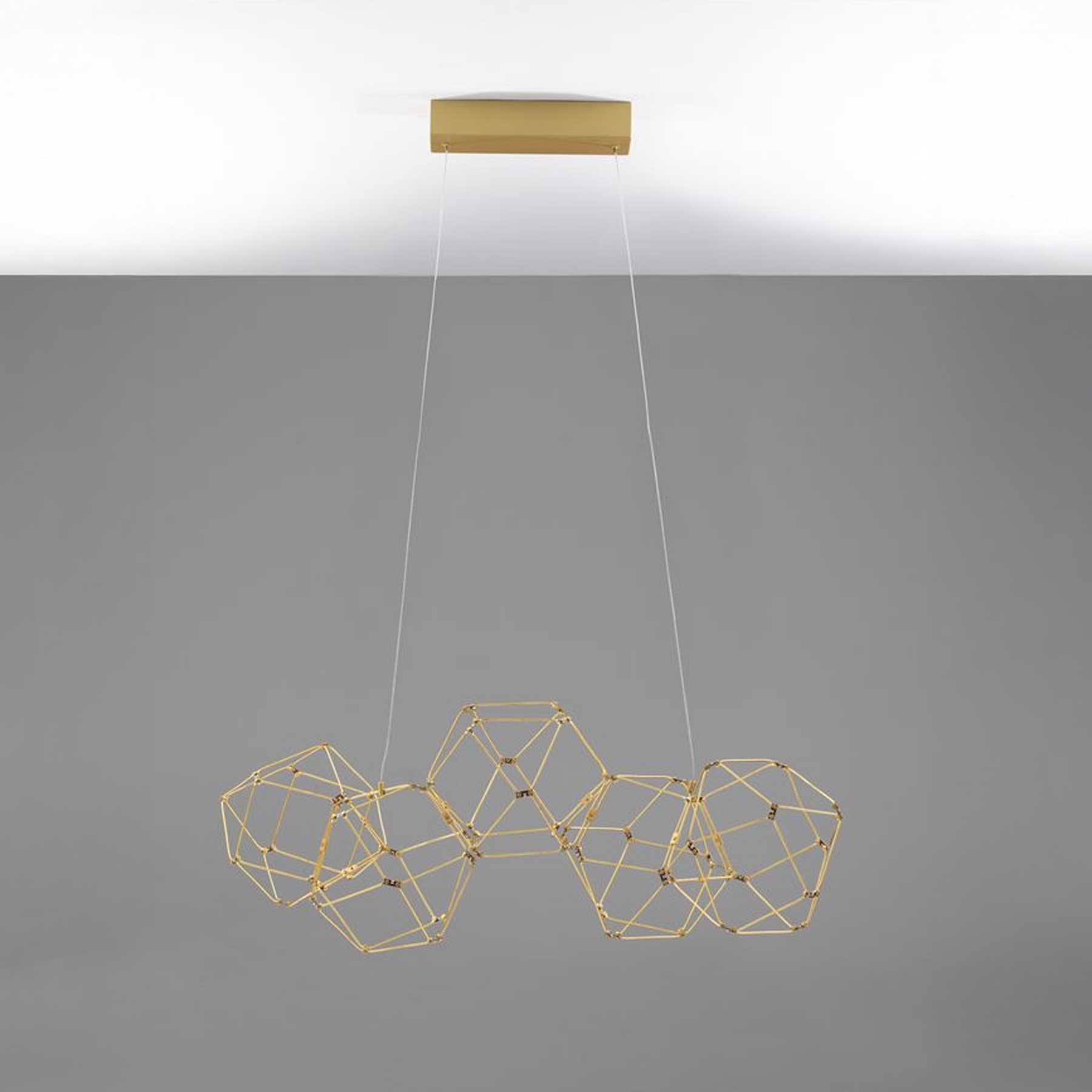 Nova Luce Nebula LED podélné závěsné svítidlo