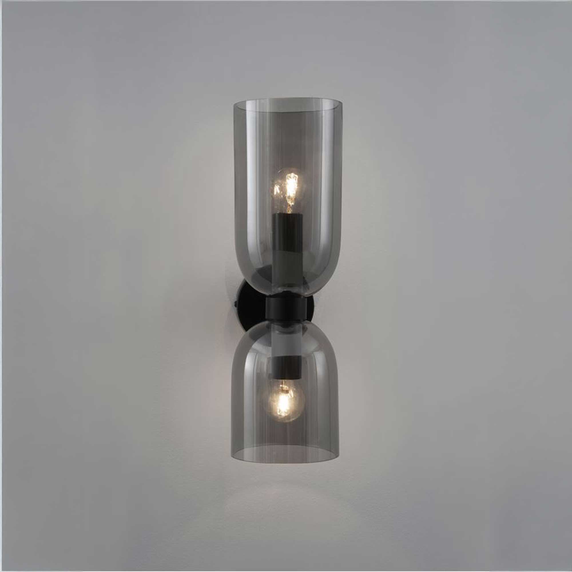 Nova Luce Palmer E27 üveg fali lámpa