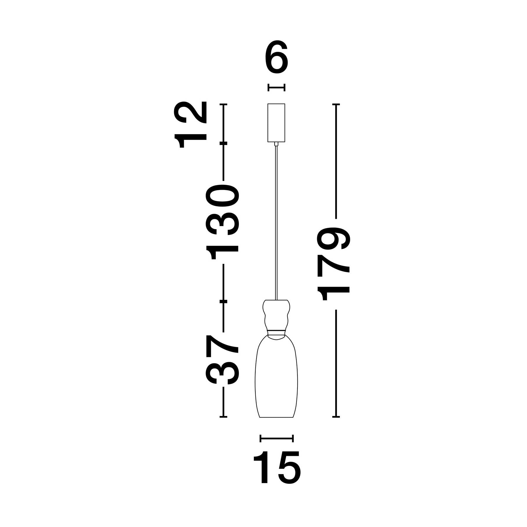 Nova Luce Pluma LED skleněné závěsné svítidlo