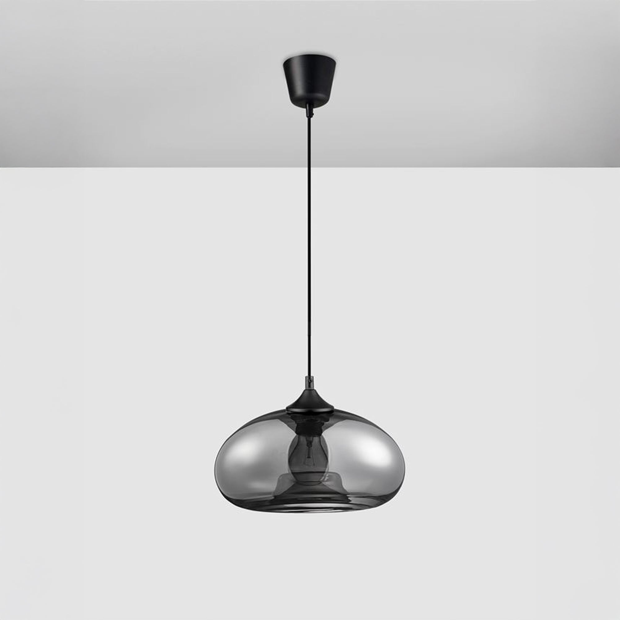 Nova Luce Savaz E27 skleněné závěsné svítidlo